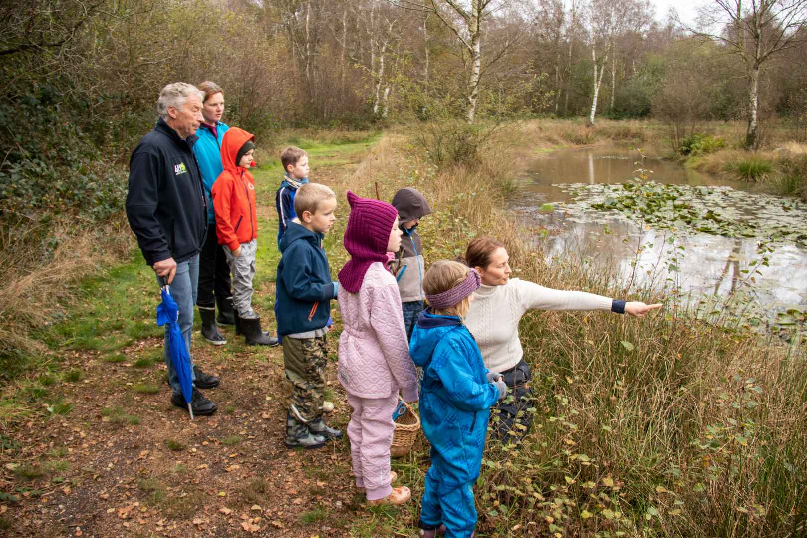 4H og naturvejleder i Engparken