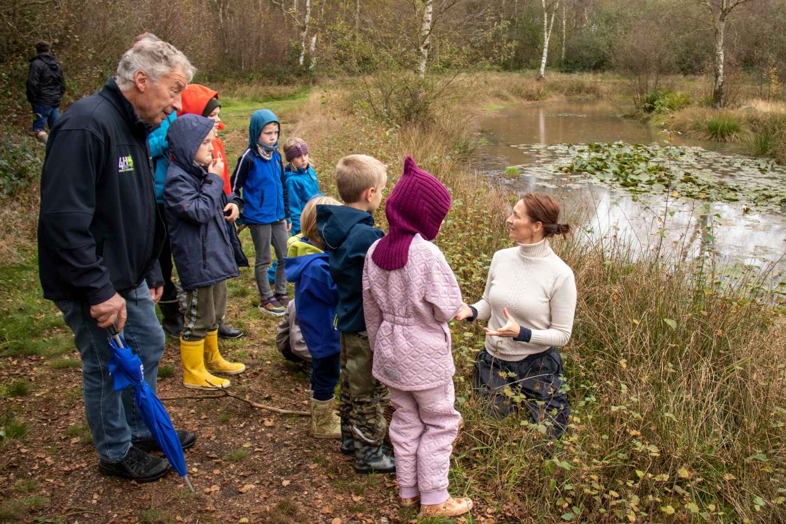 4H og naturvejleder i Engparken