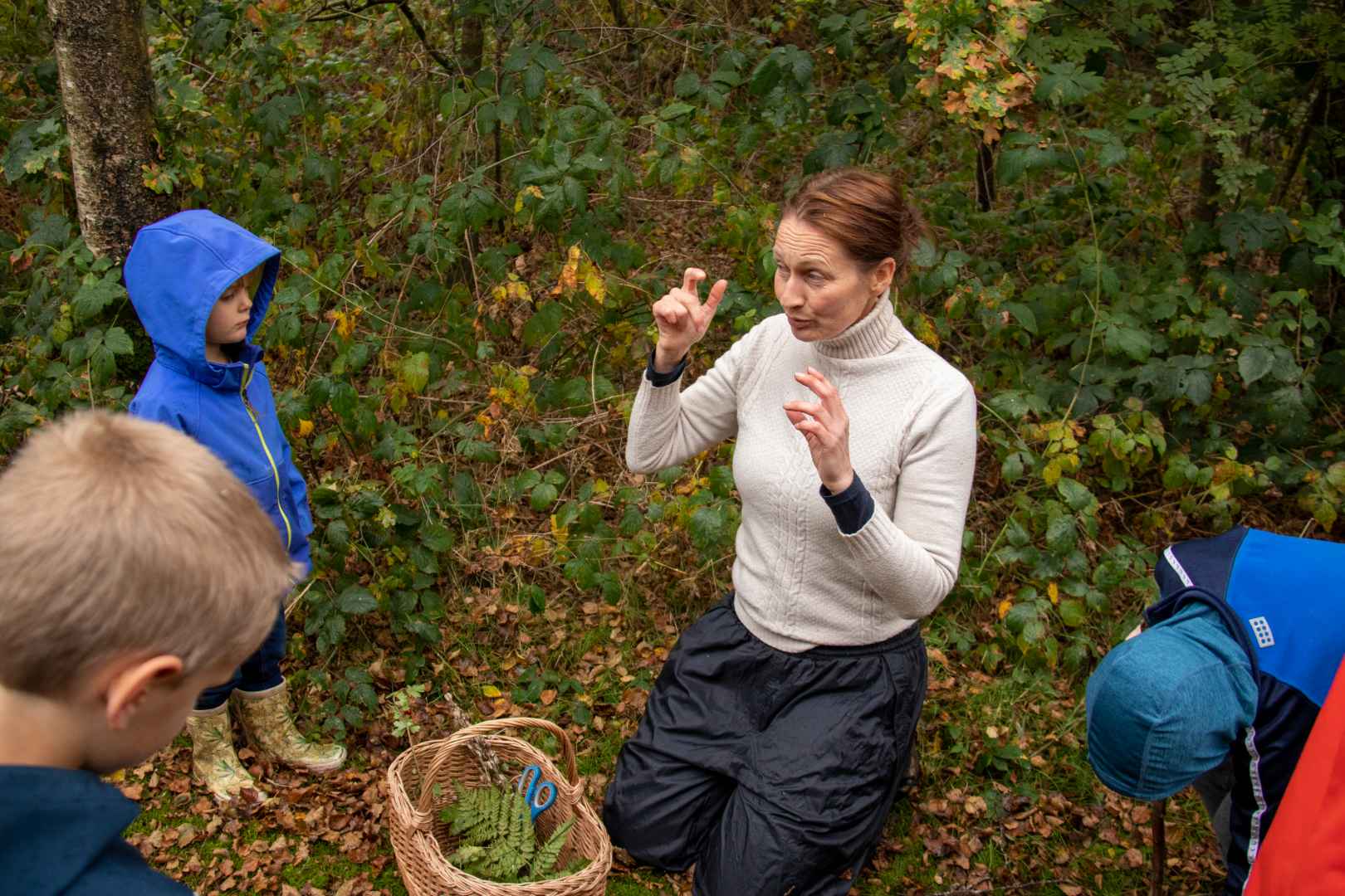 4H og naturvejleder i Engparken
