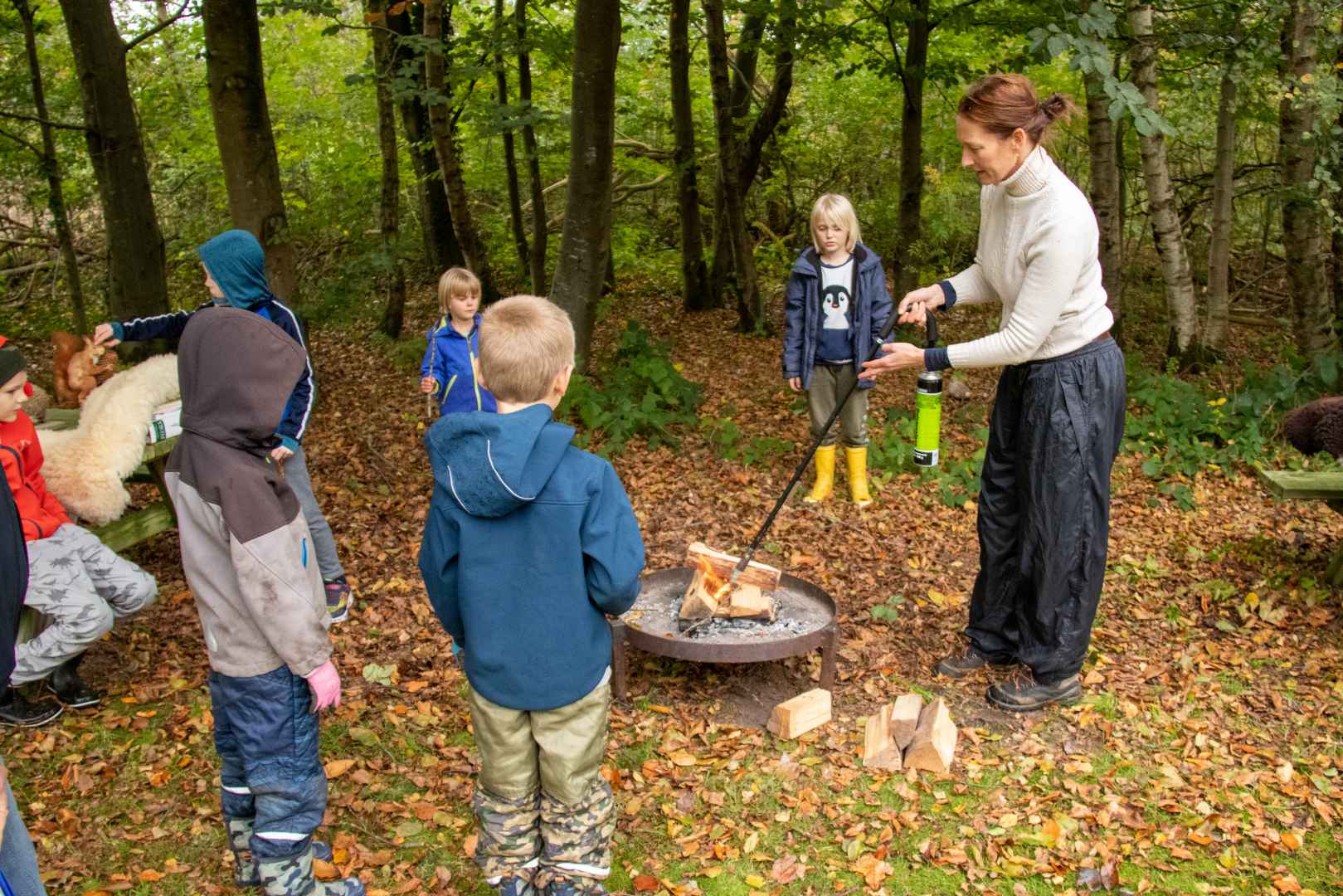 4H og naturvejleder i Engparken