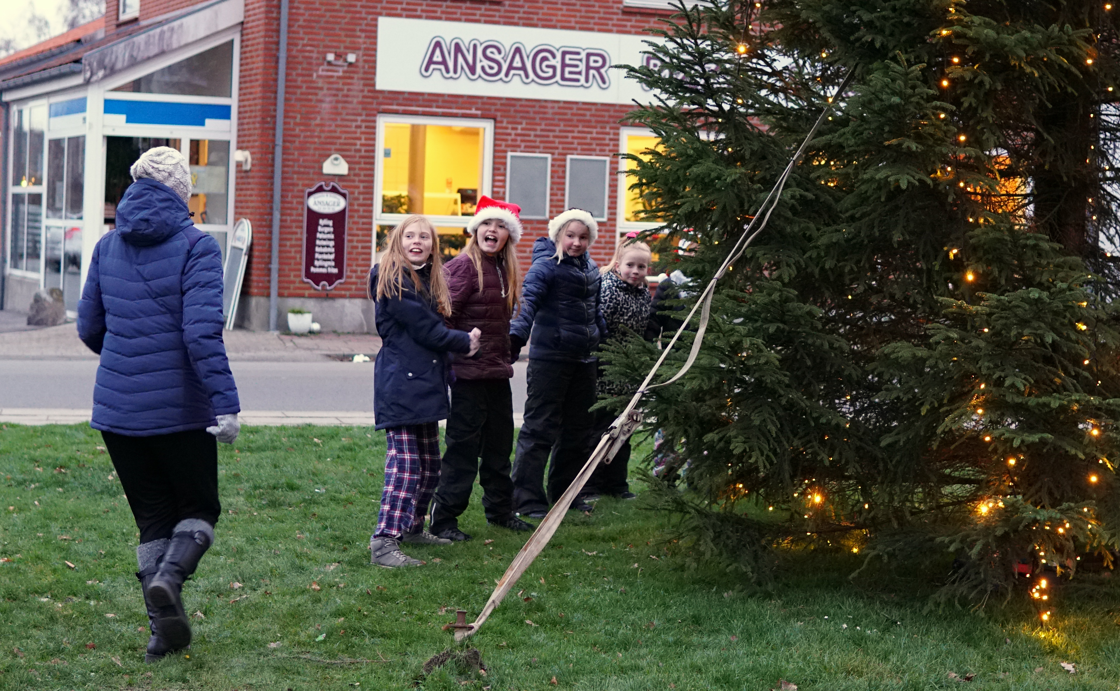 Juleoptog i Ansager