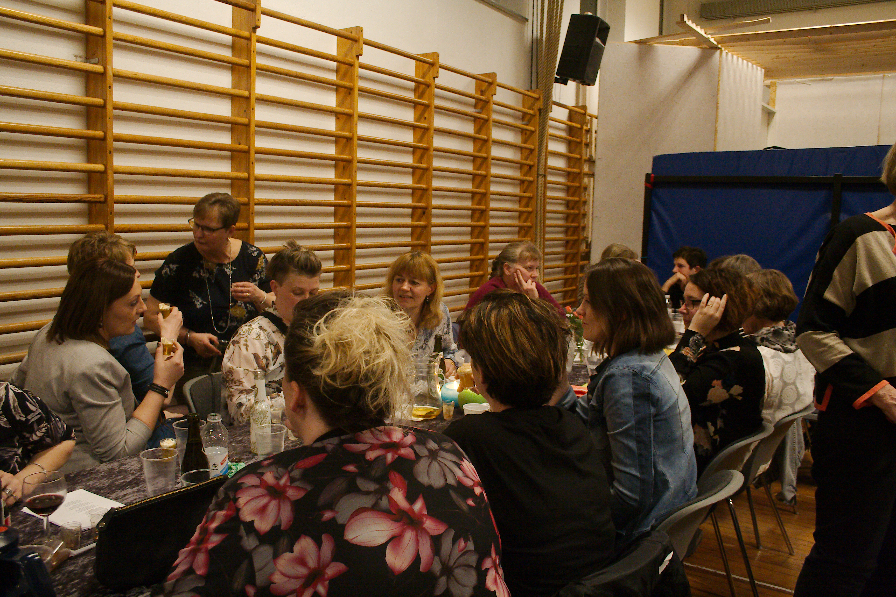 Damerne til fest