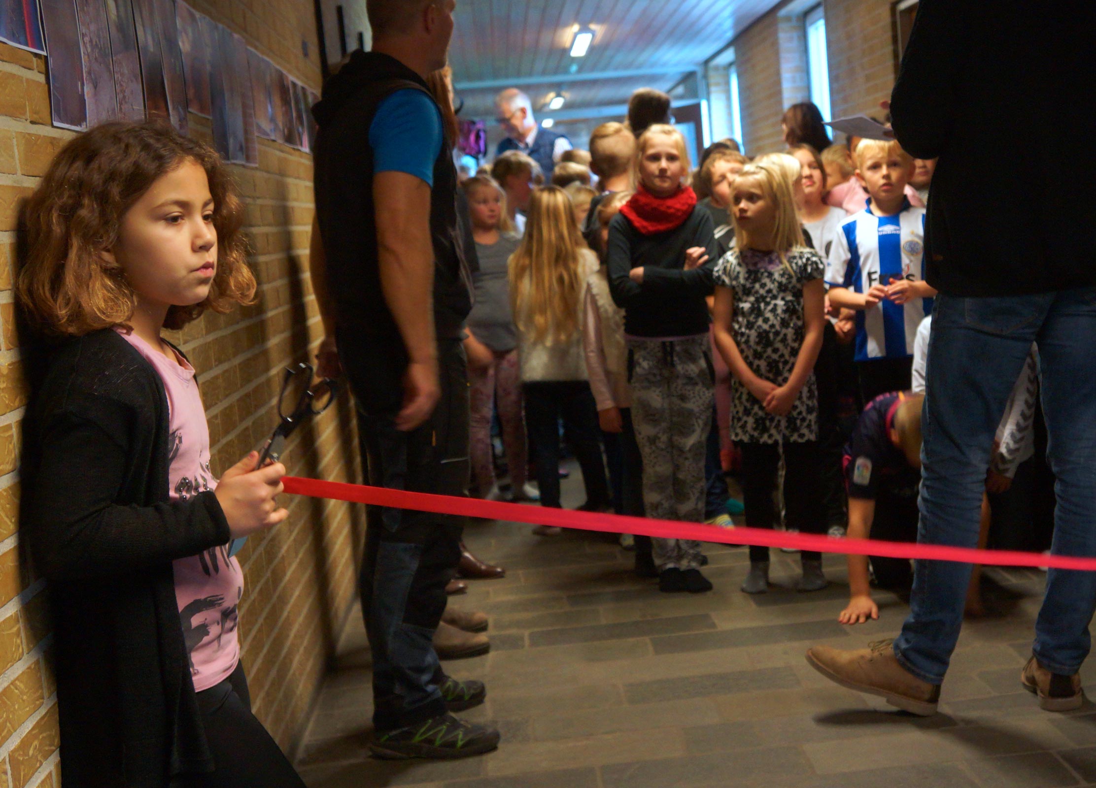 Ansager skole indvier nyt billedkunstlokale