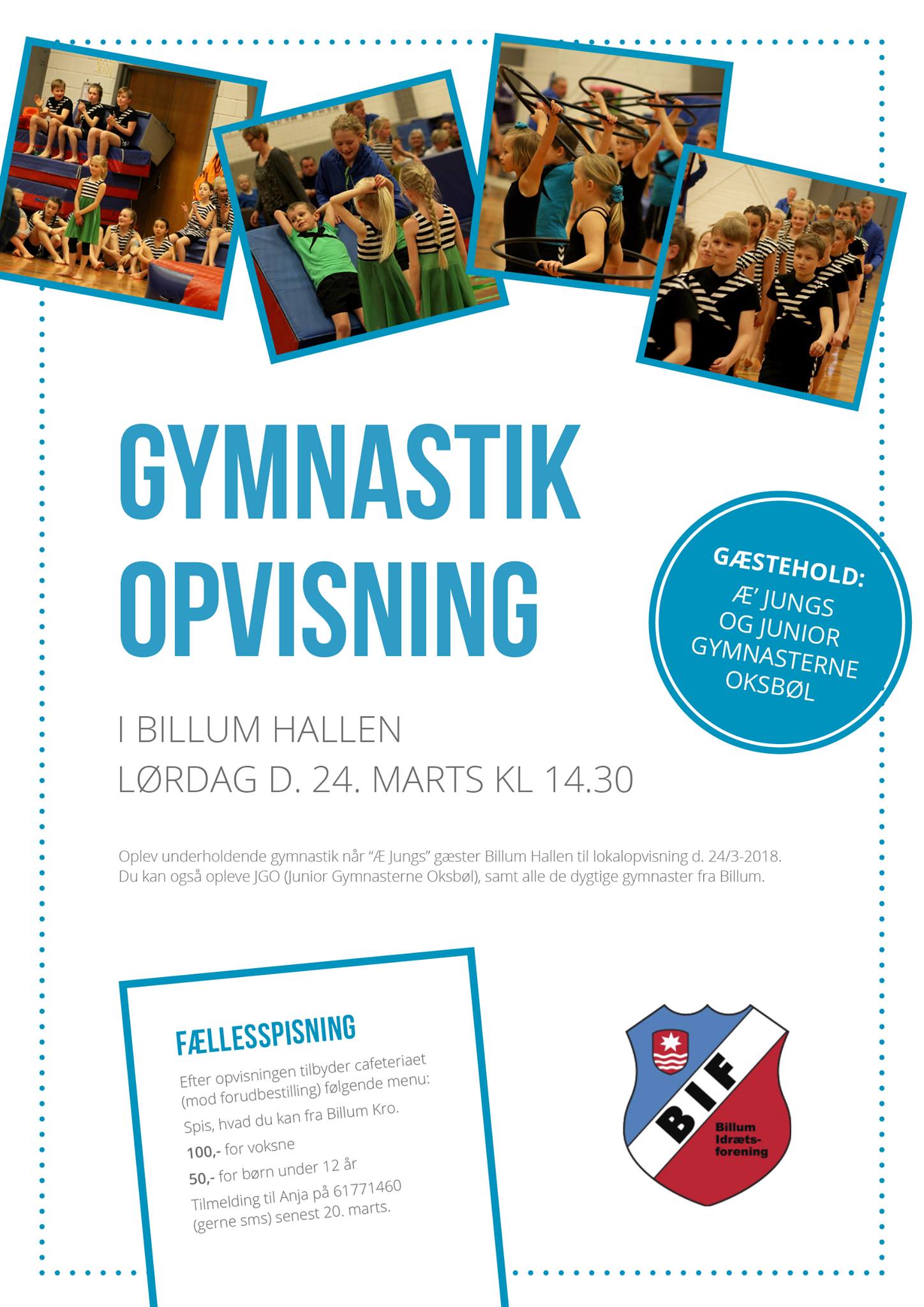 Lokalopvisning i Billum Hallen