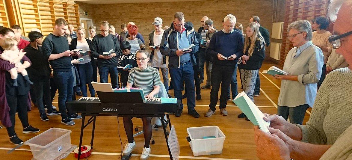 Fællesspisning på Skovlund Friskole