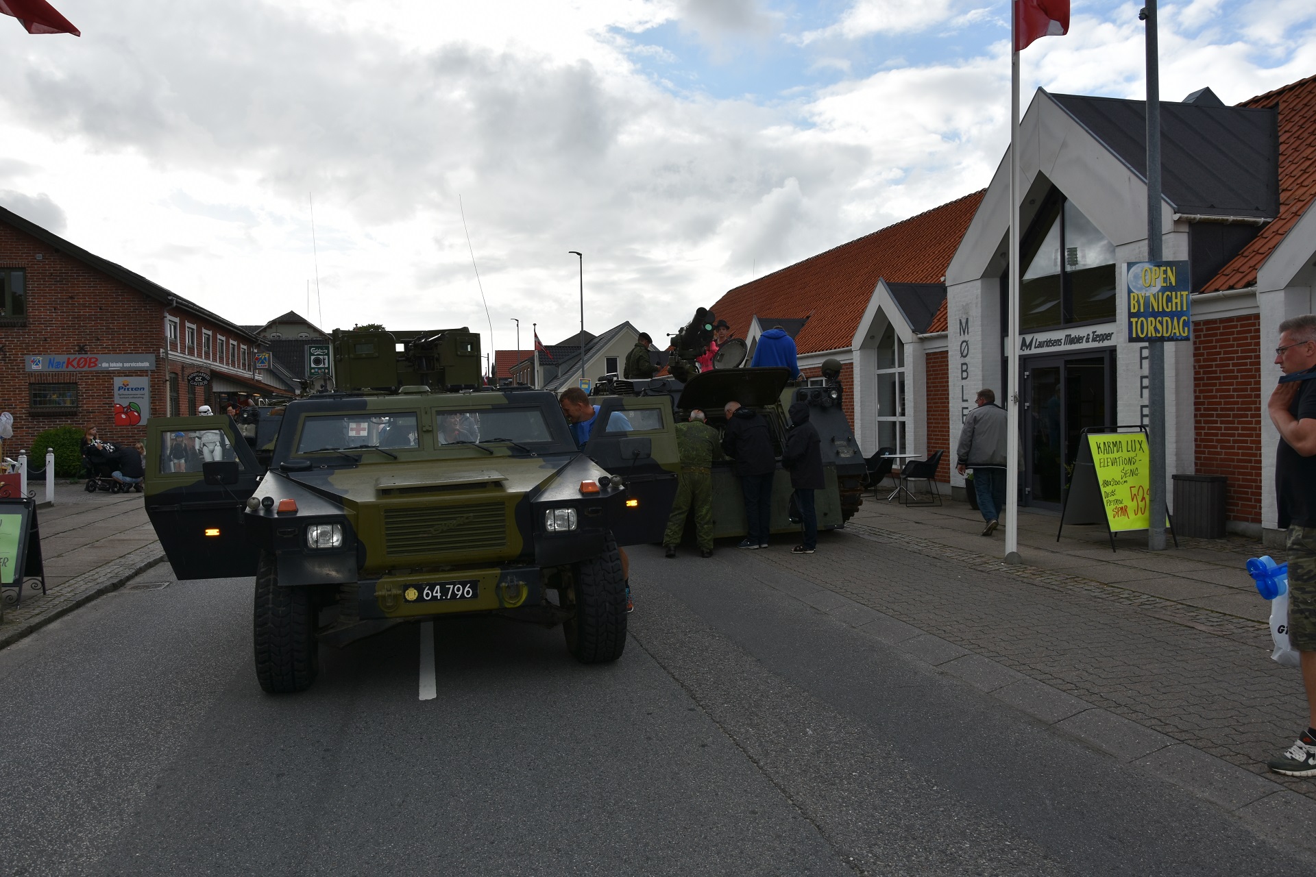 Det store skyts var rullet frem da Nr. Nebel Håndværker og Handelsstandsforening afholdt open by Night