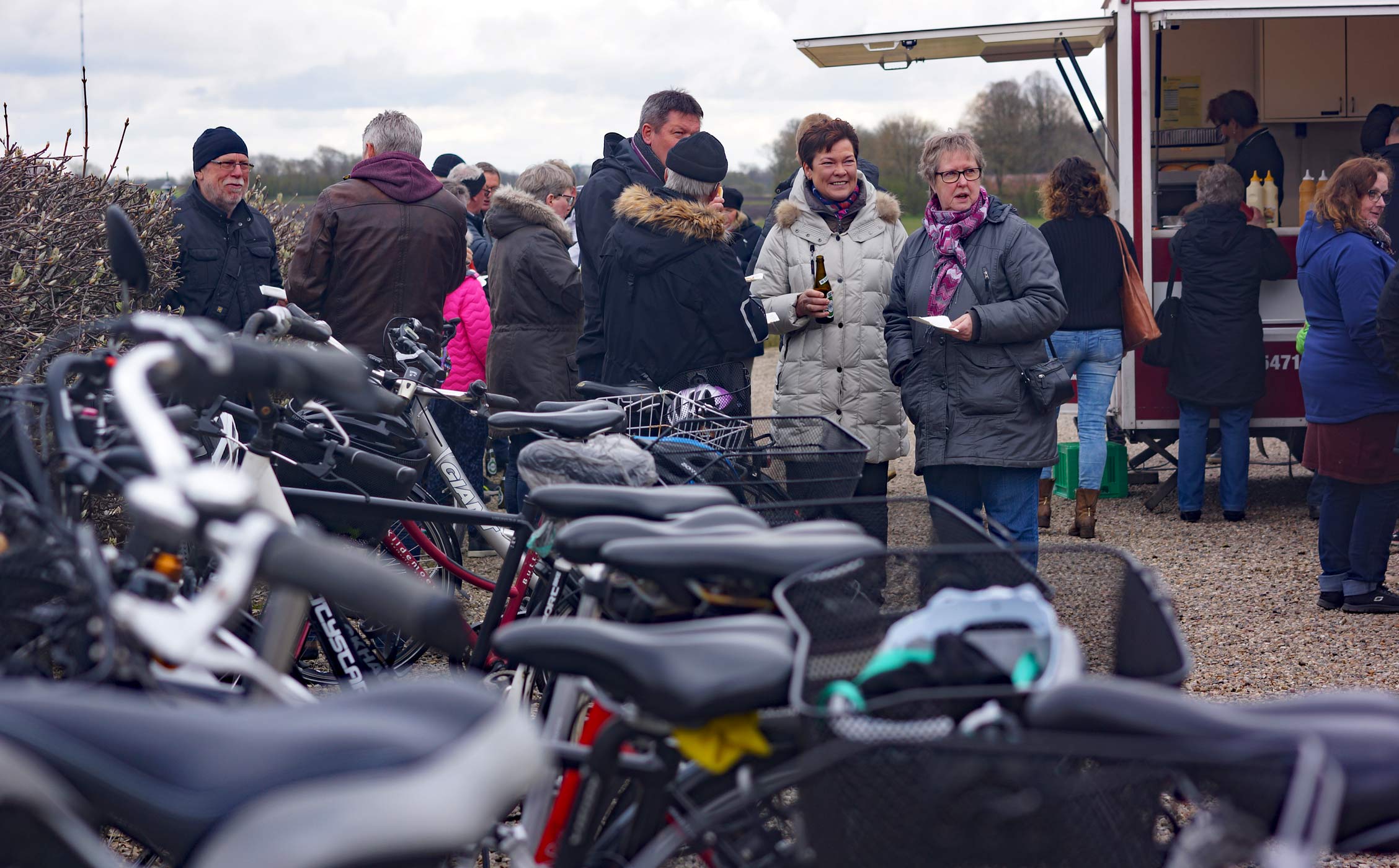 Snoren klippet til Hodde-Tistrup cykelsti