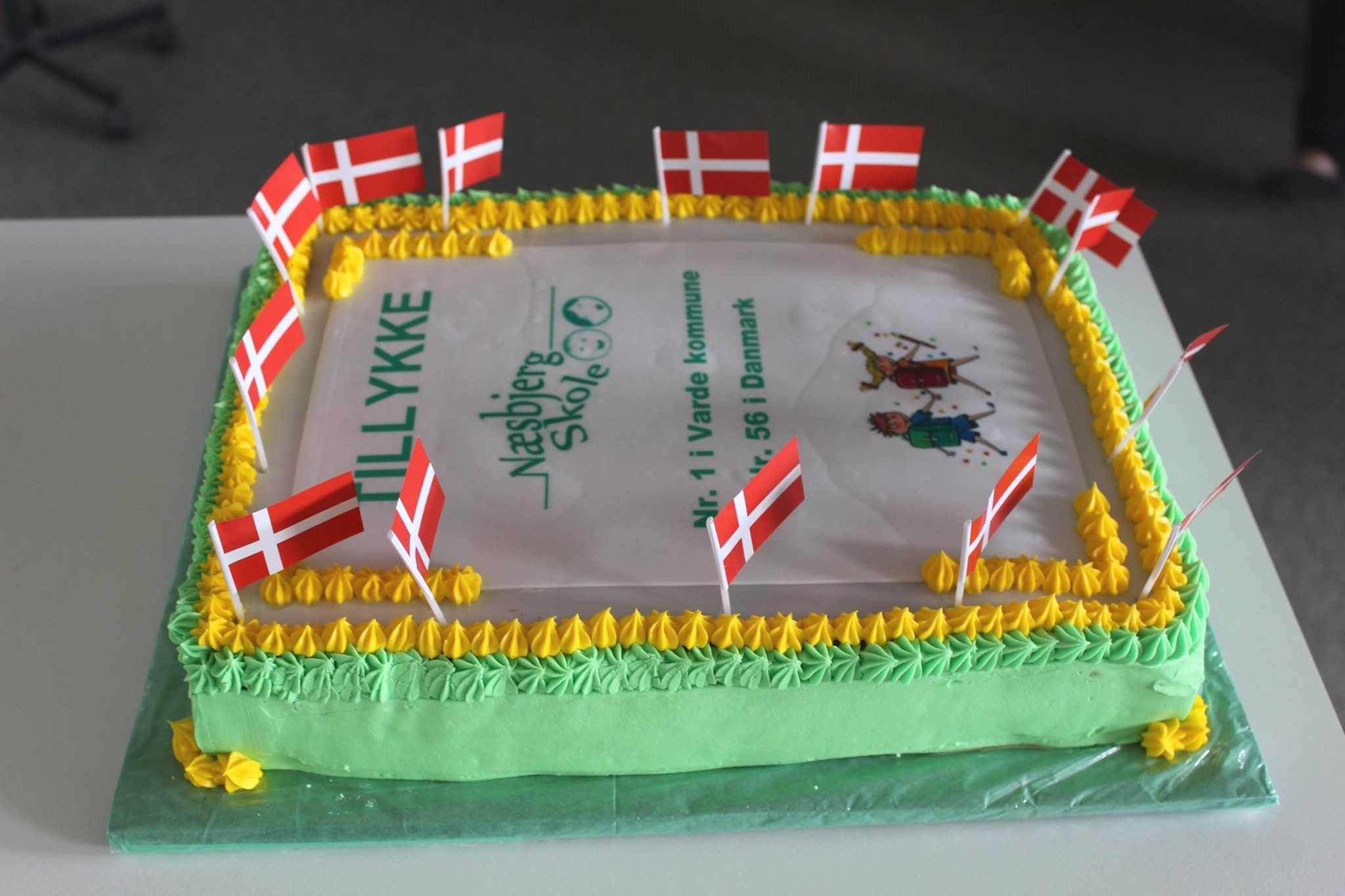 Næsbjerg Skole placerer sig som nr. 56 blandt alle skoler i hele Danmark og som nummer 1 i Varde Kommune