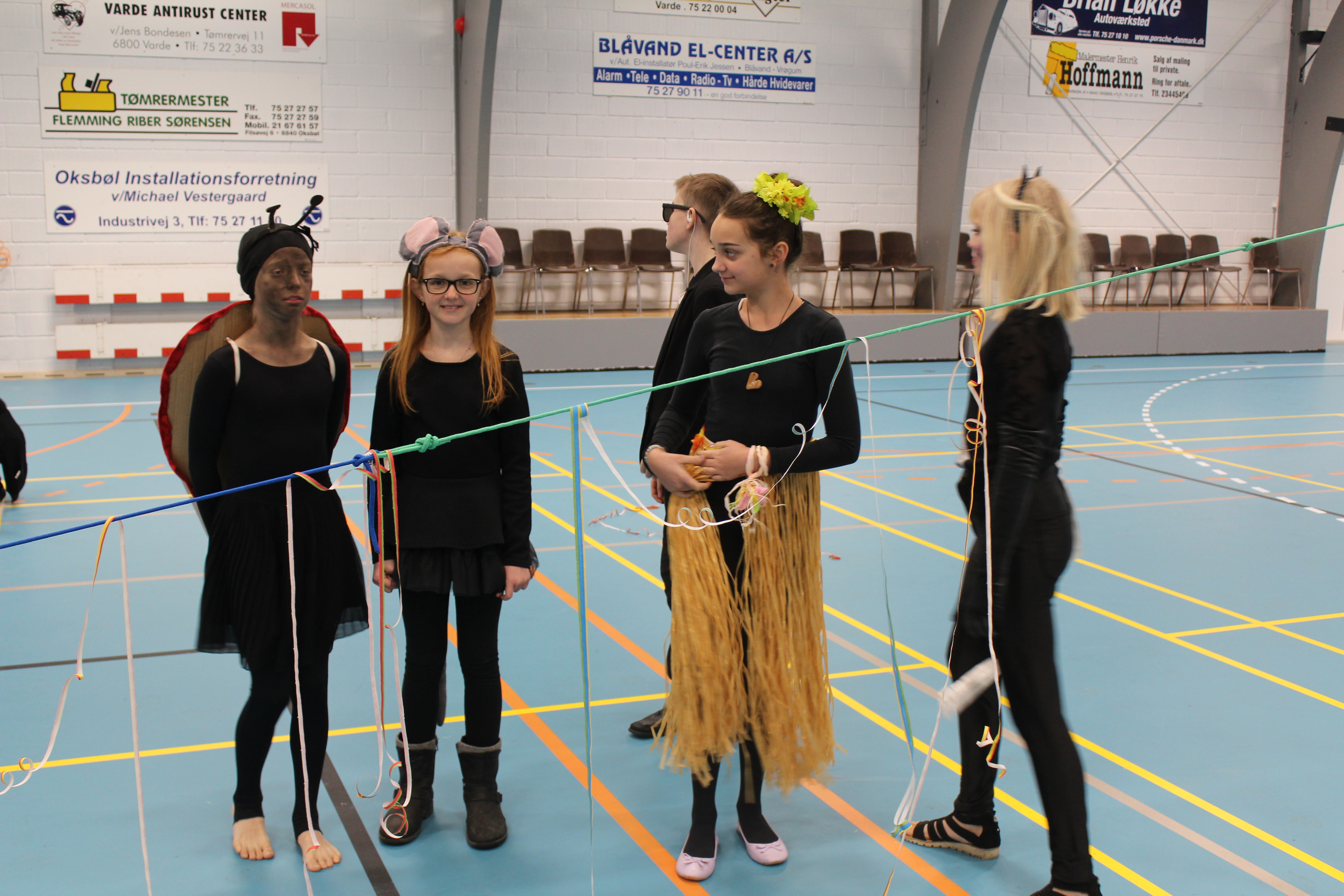 Festlig fastelavnsfest i Billum Hallen