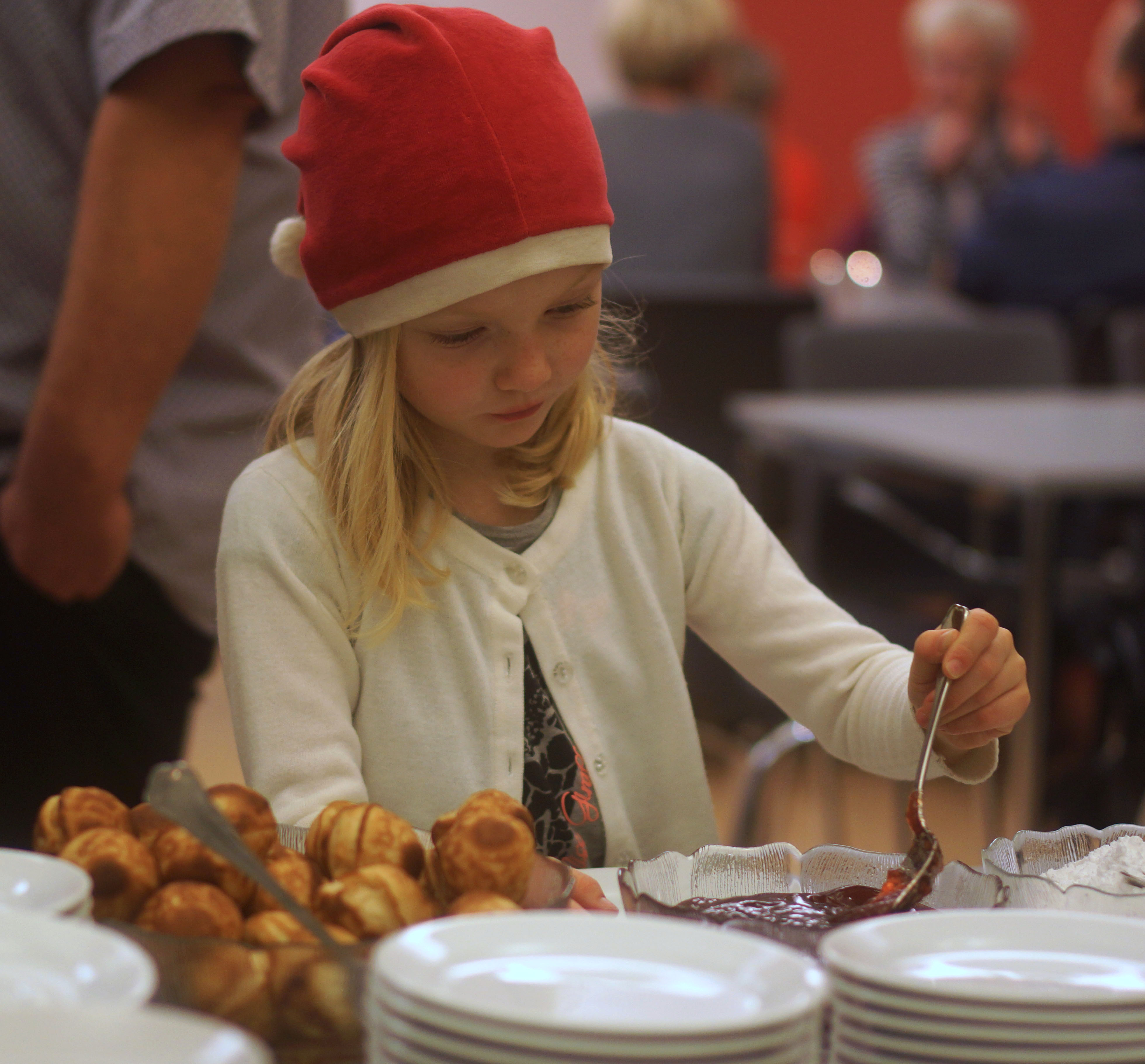 Julen sunget ind i kirken