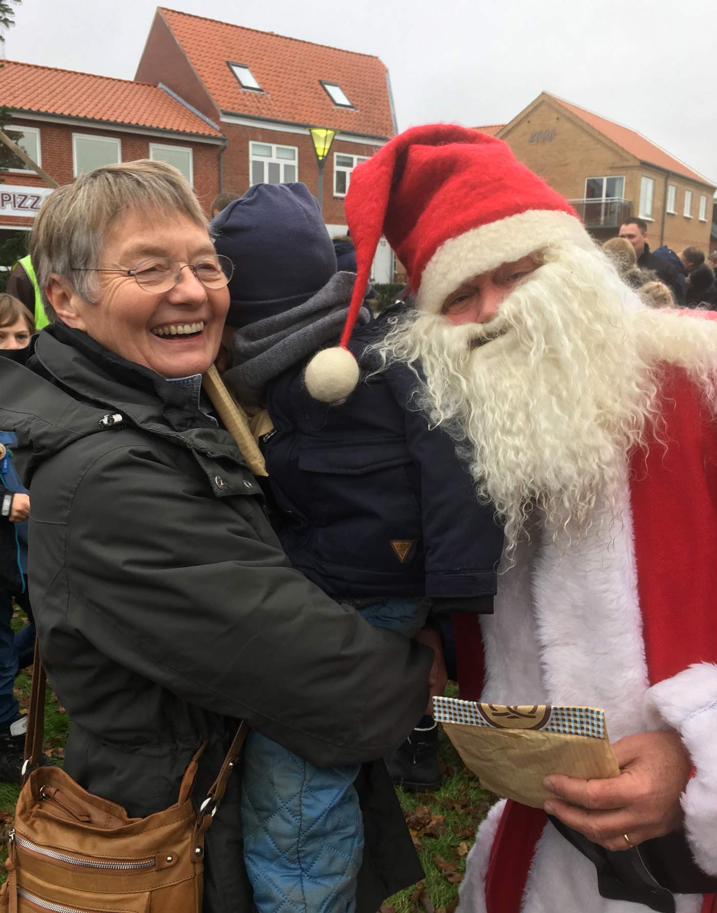 Julemanden er fundet på møllen i Ansager
