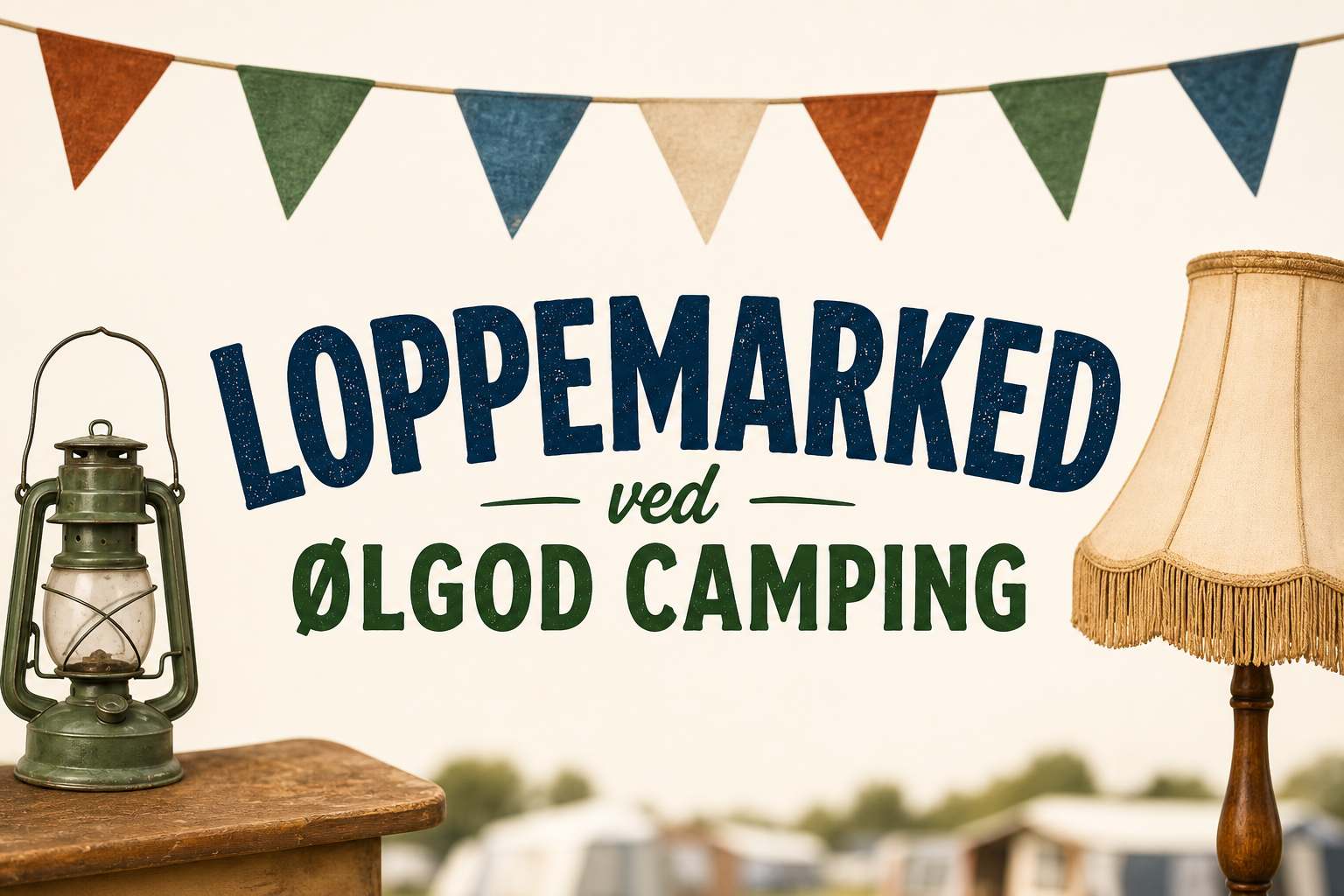 Loppemarked ved Ølgod camping