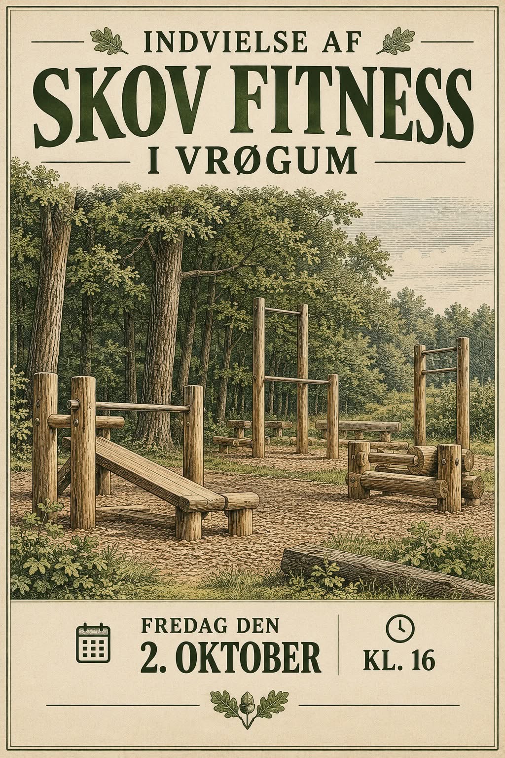 Skovfitness fejres med fredagsbar