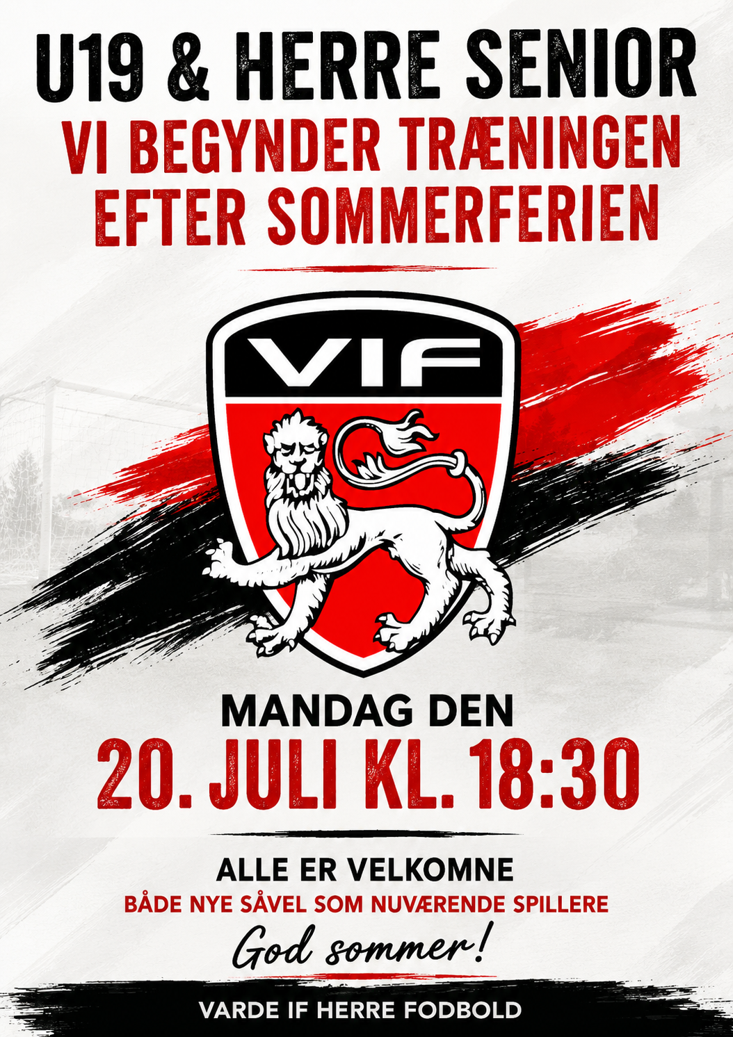 Fodbolden ruller igen