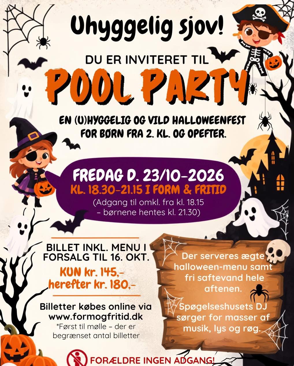 Gys og plask i svømmehallen