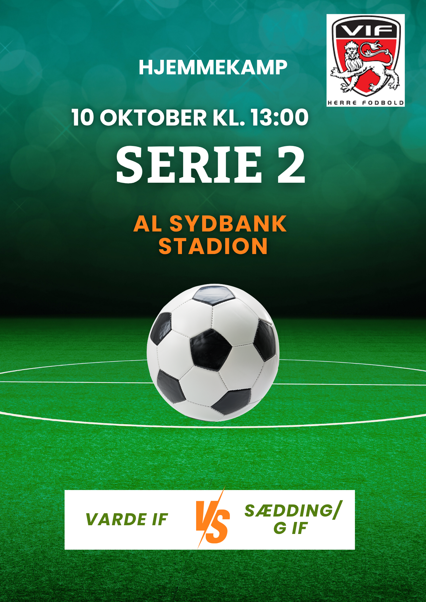 Serie 2 hjemme mod SGI