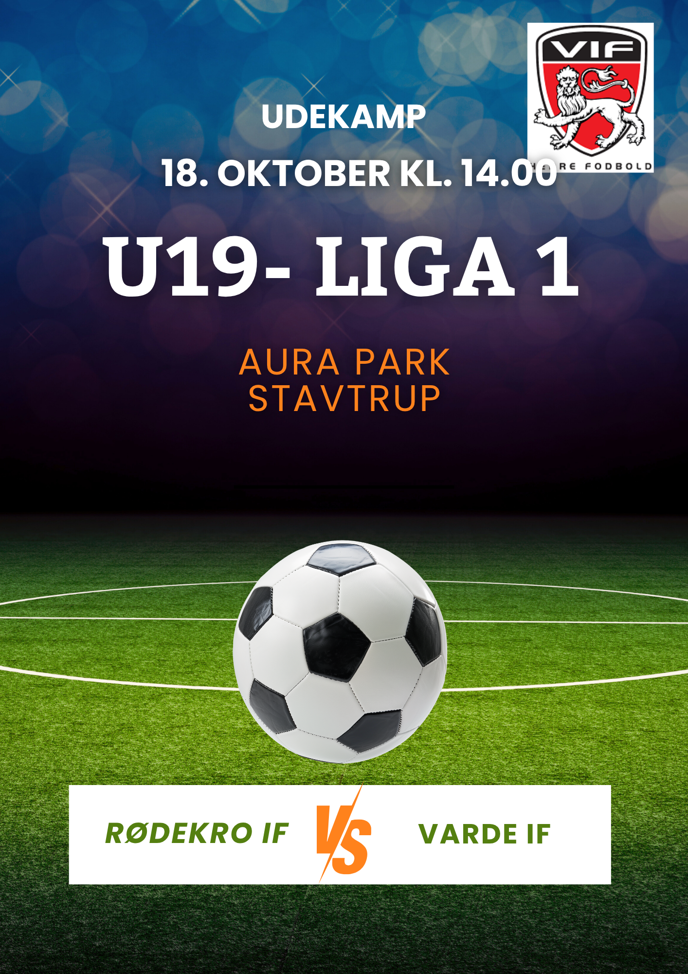 U-19 Liga 1 spiller ude mod Rødekro