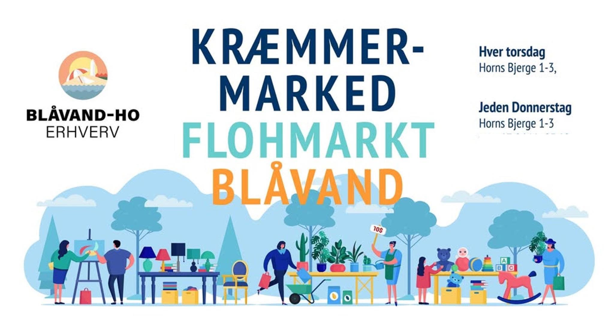 Loppejagt og sommermusik i Blåvand