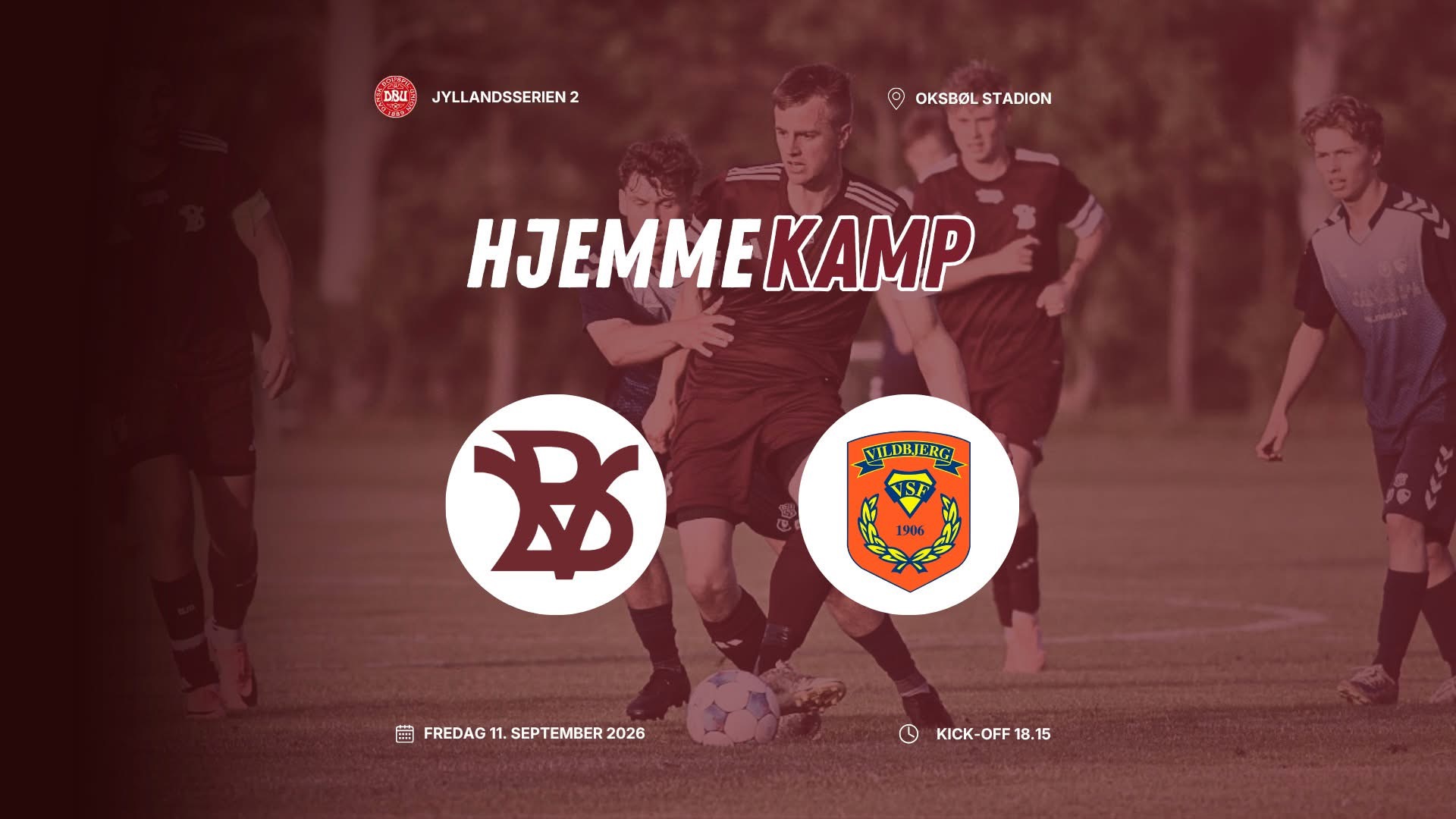 Fredagsbrag på Oksbøl Stadion