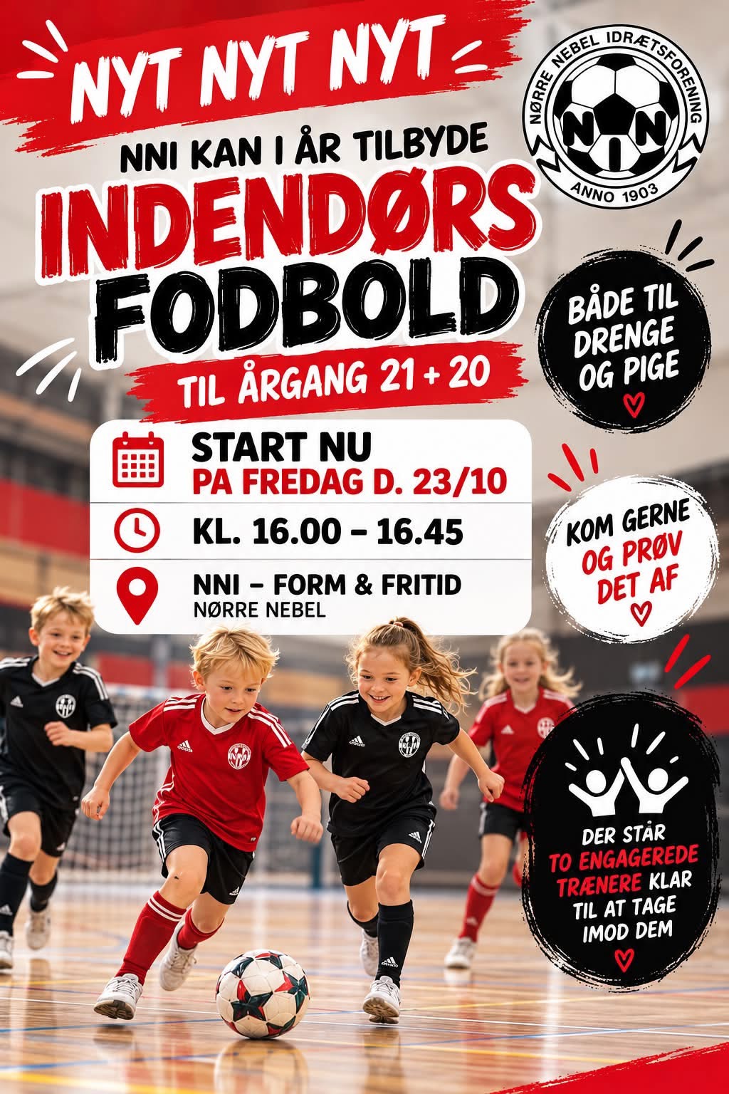Fodboldglæde for de mindste