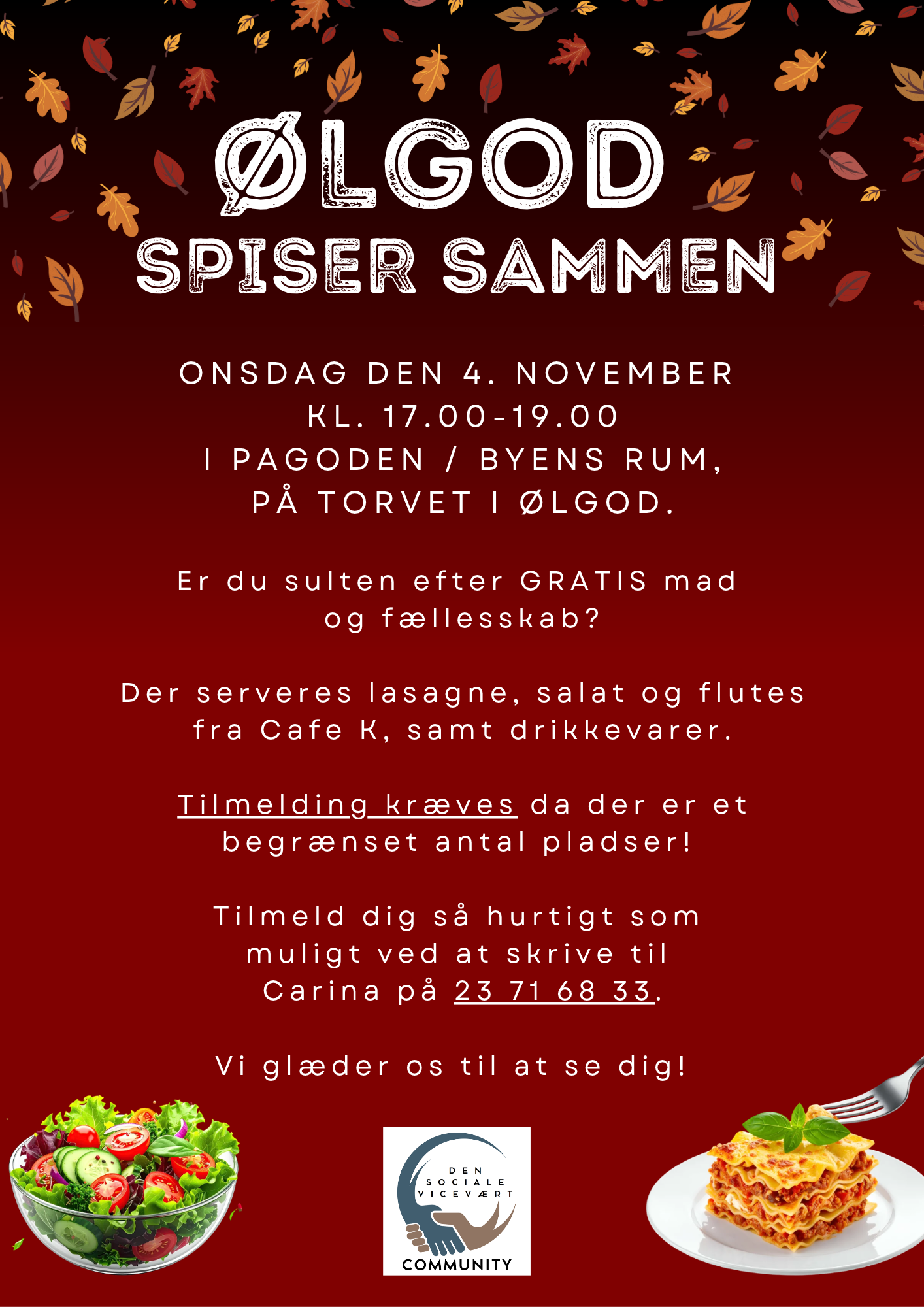 Ølgod spiser sammen i Pagoden