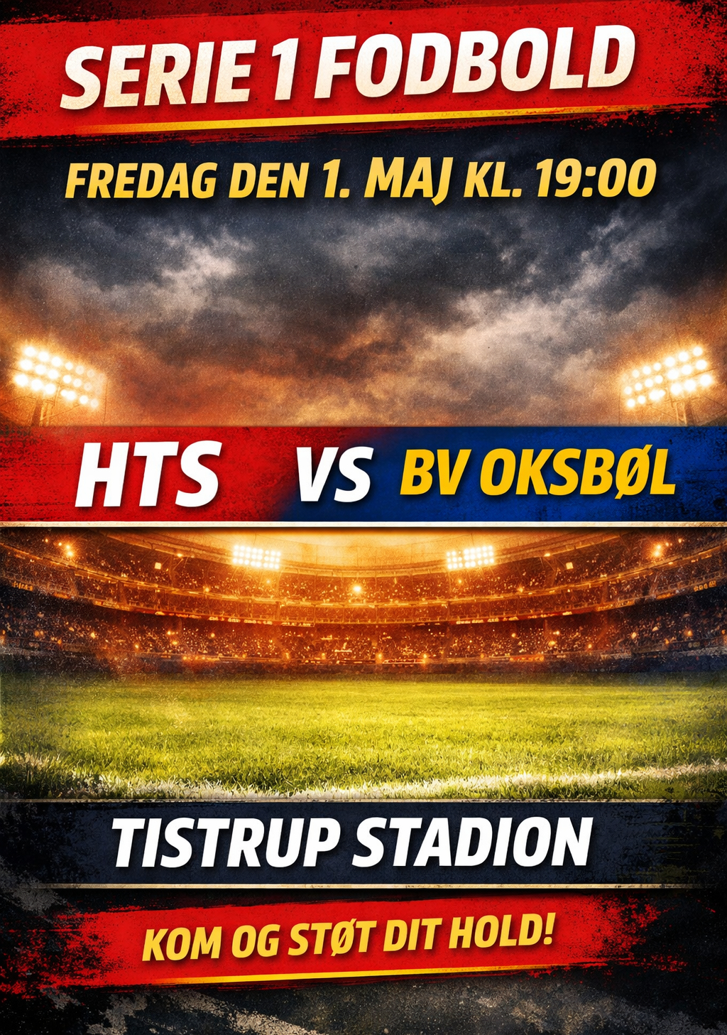 Serie 1 fodbold HTS mod BV Oksbøl.