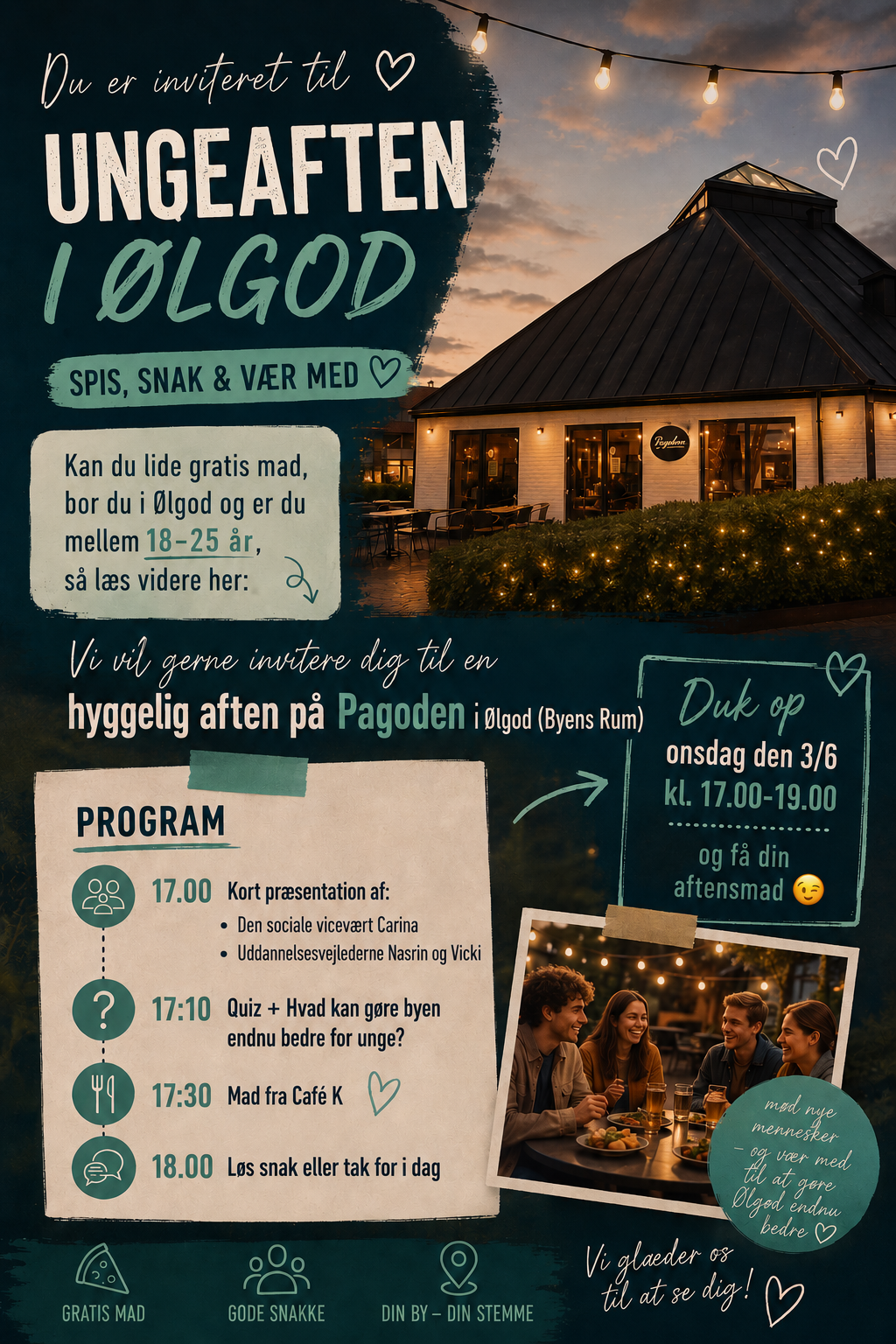 Ungeaften, for unge mellem 18 og 25 år