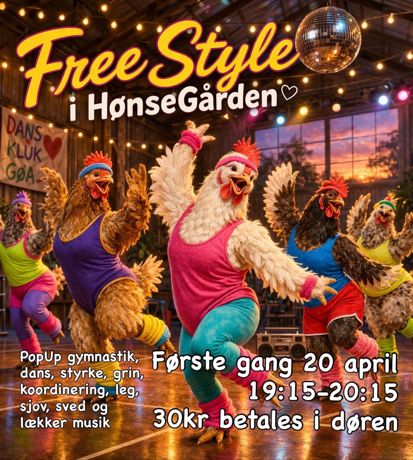 PopUp-dansfest i Hønsegården