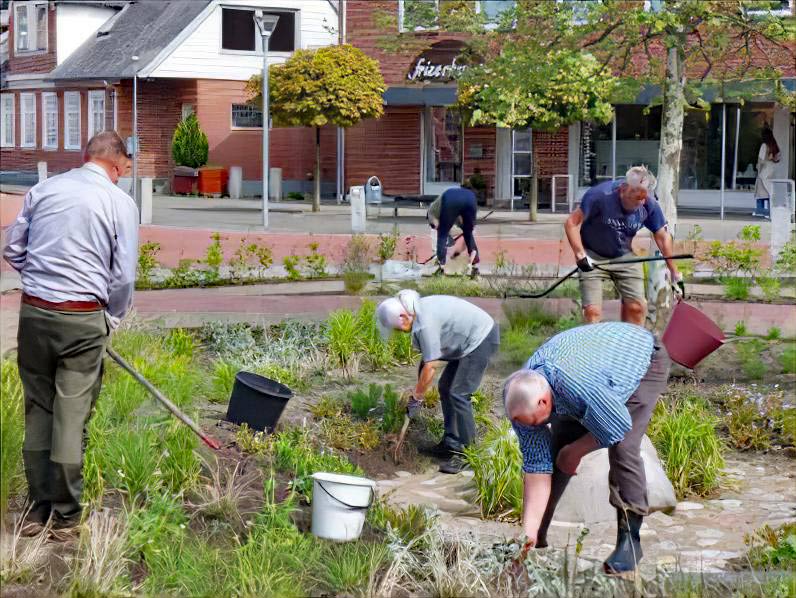 Kratteklubben gjorde byen pinseklar