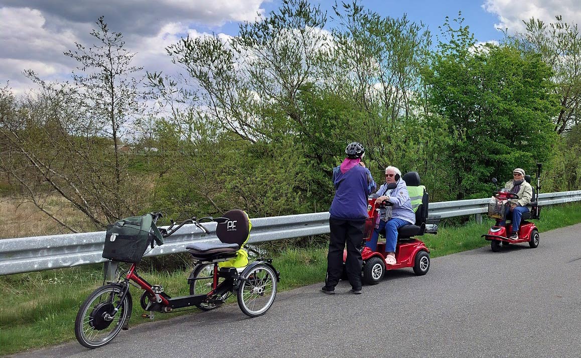 ELiten til Kvie Sø på elcykel