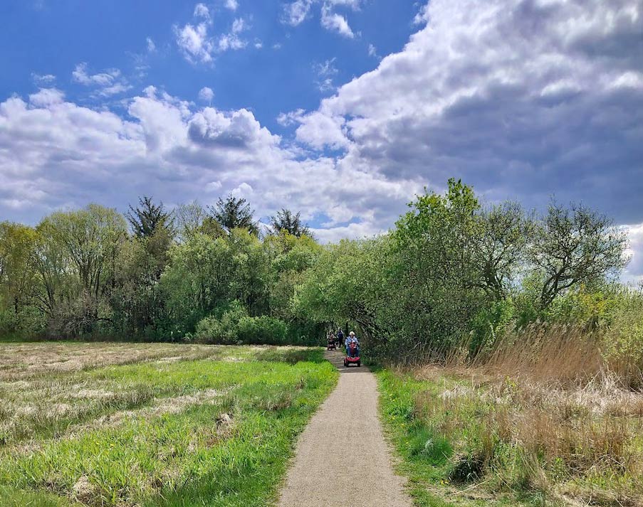 ELiten til Kvie Sø på elcykel