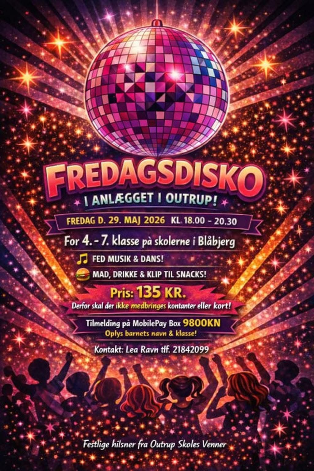 Fredagsdisko i Anlægget Outrup