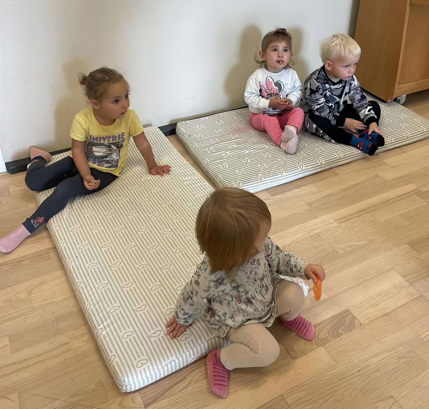 Dagplejen samlede børn til musikleg