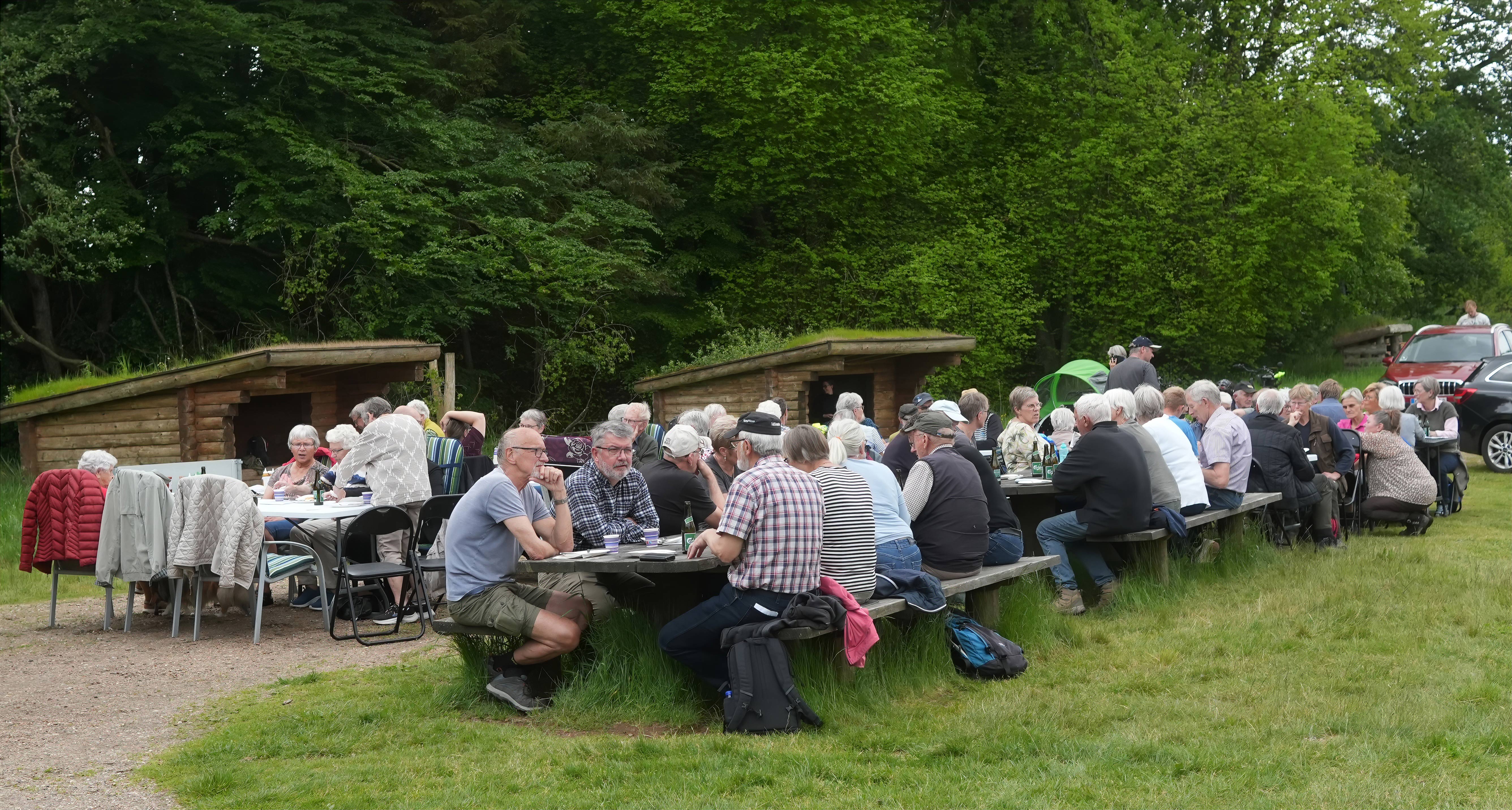 Stemningsfuld pilgrimsvandring i perfekt vejr