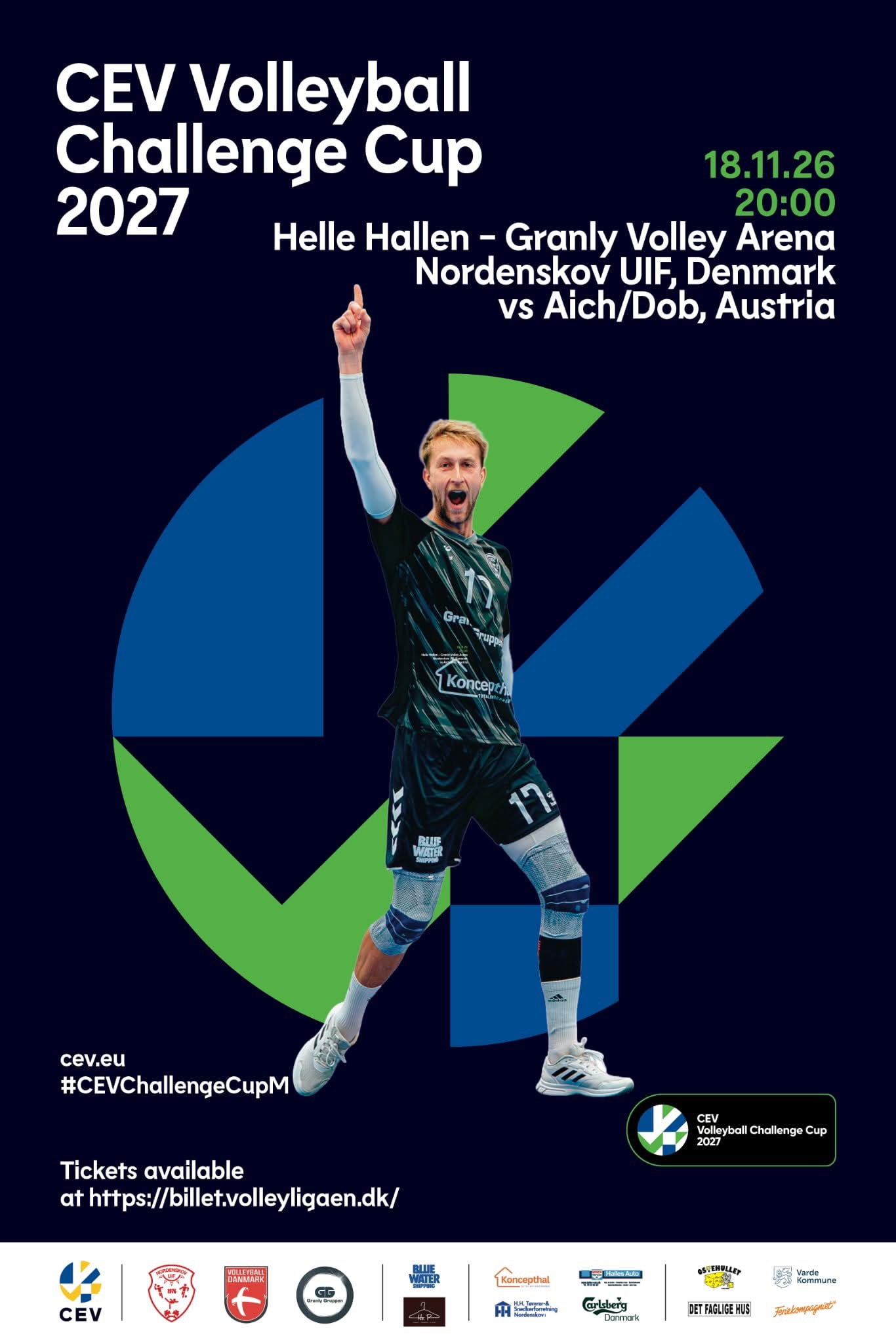 Nordenskov klar til europæisk volleybrag