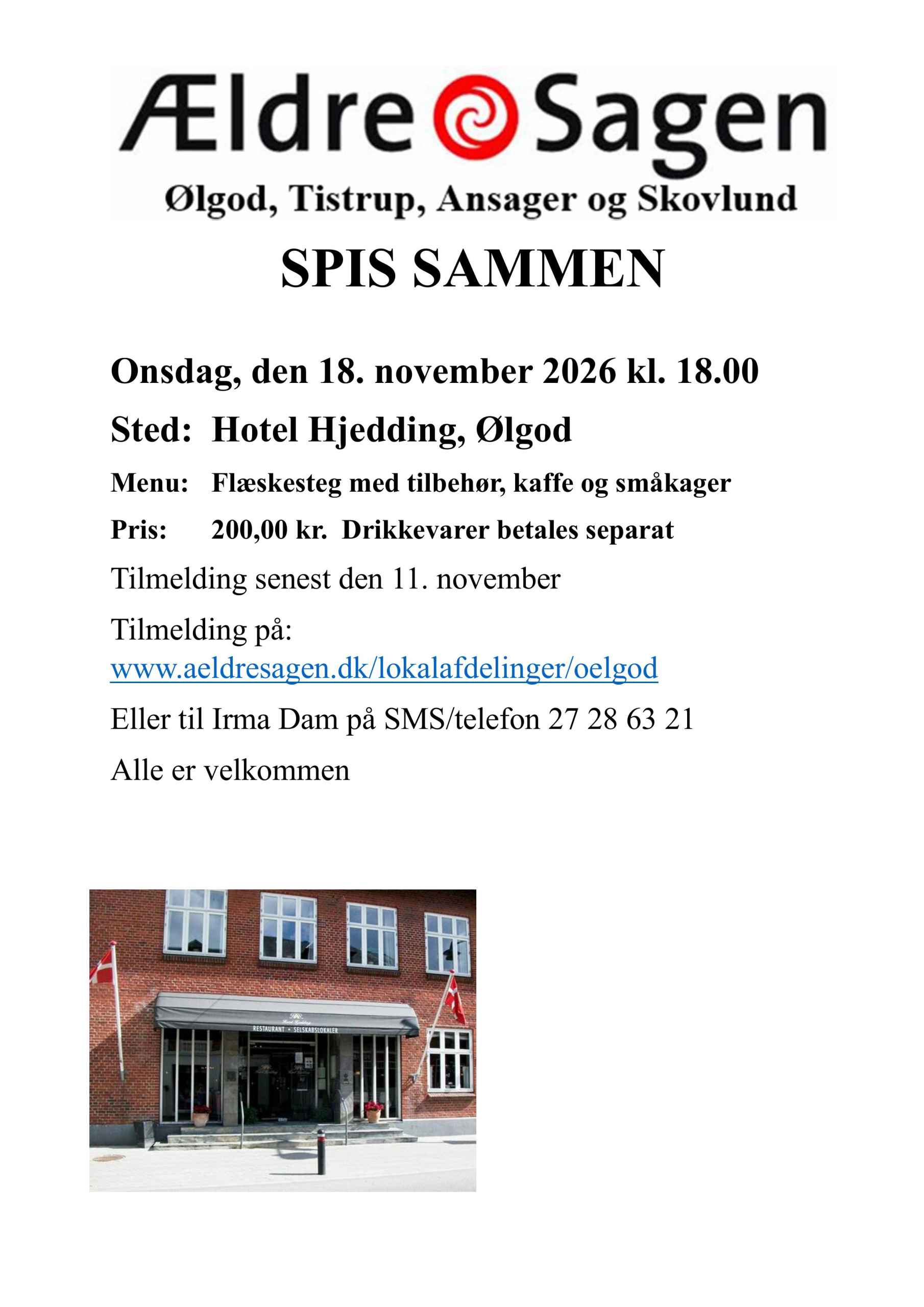 Spis sammen
