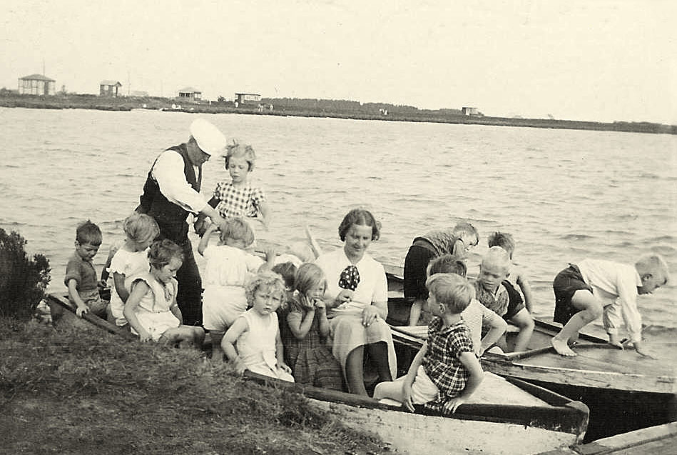 Københavnerbørn ved Kvie Sø