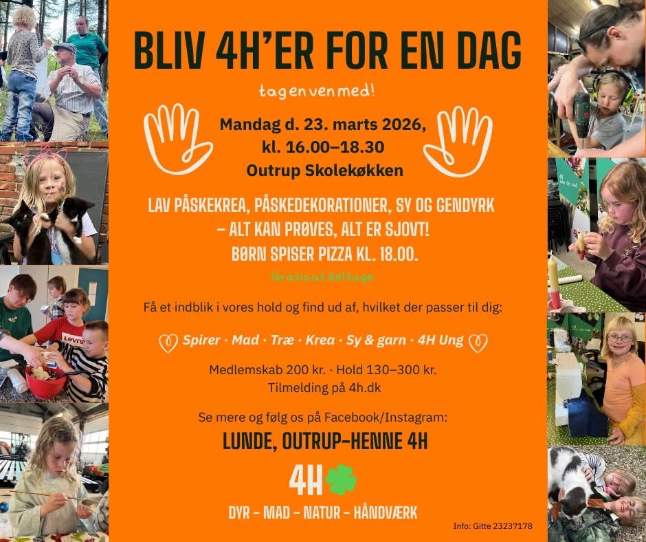 Bliv 4H’er for en dag