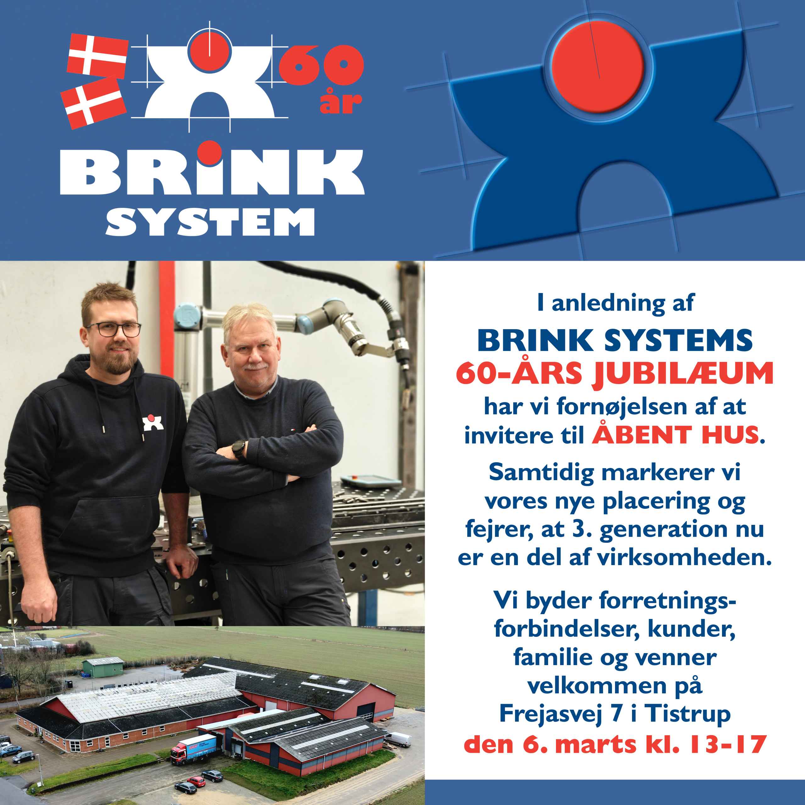 BRINK SYSTEMS 60-ÅRS JUBILÆUM...