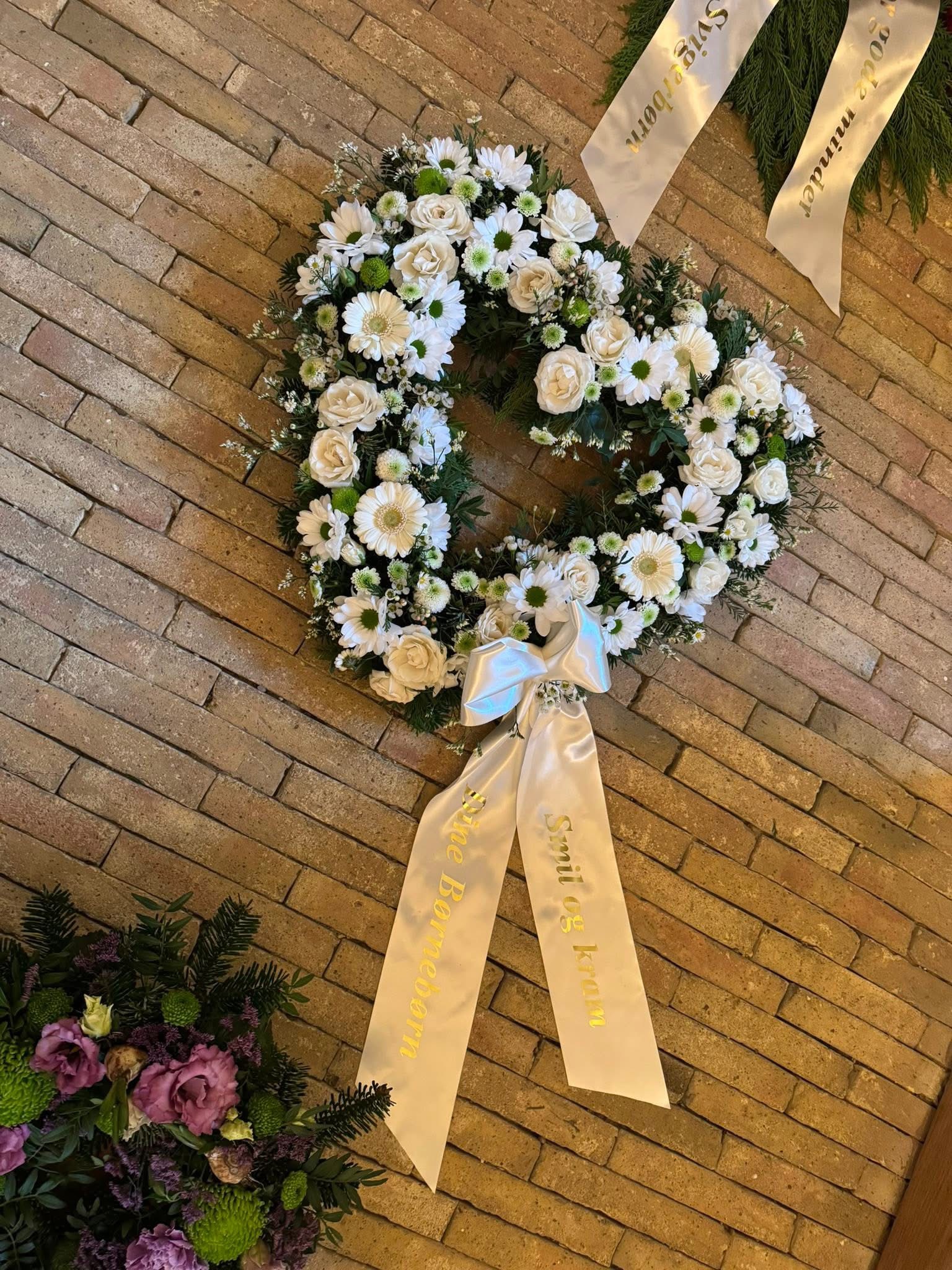 Blomster til begravelser