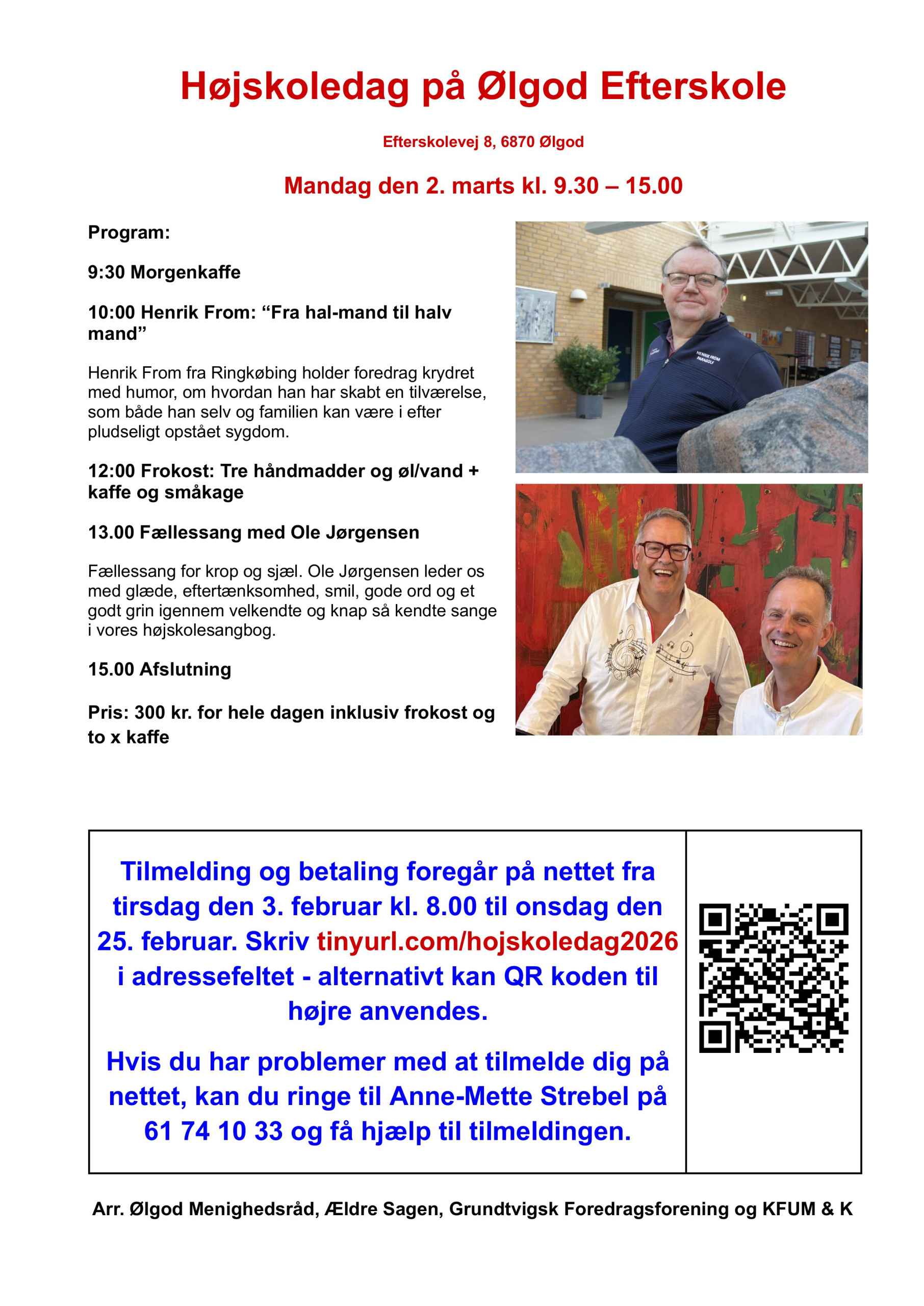 Højskoledag på Ølgod Efterskole