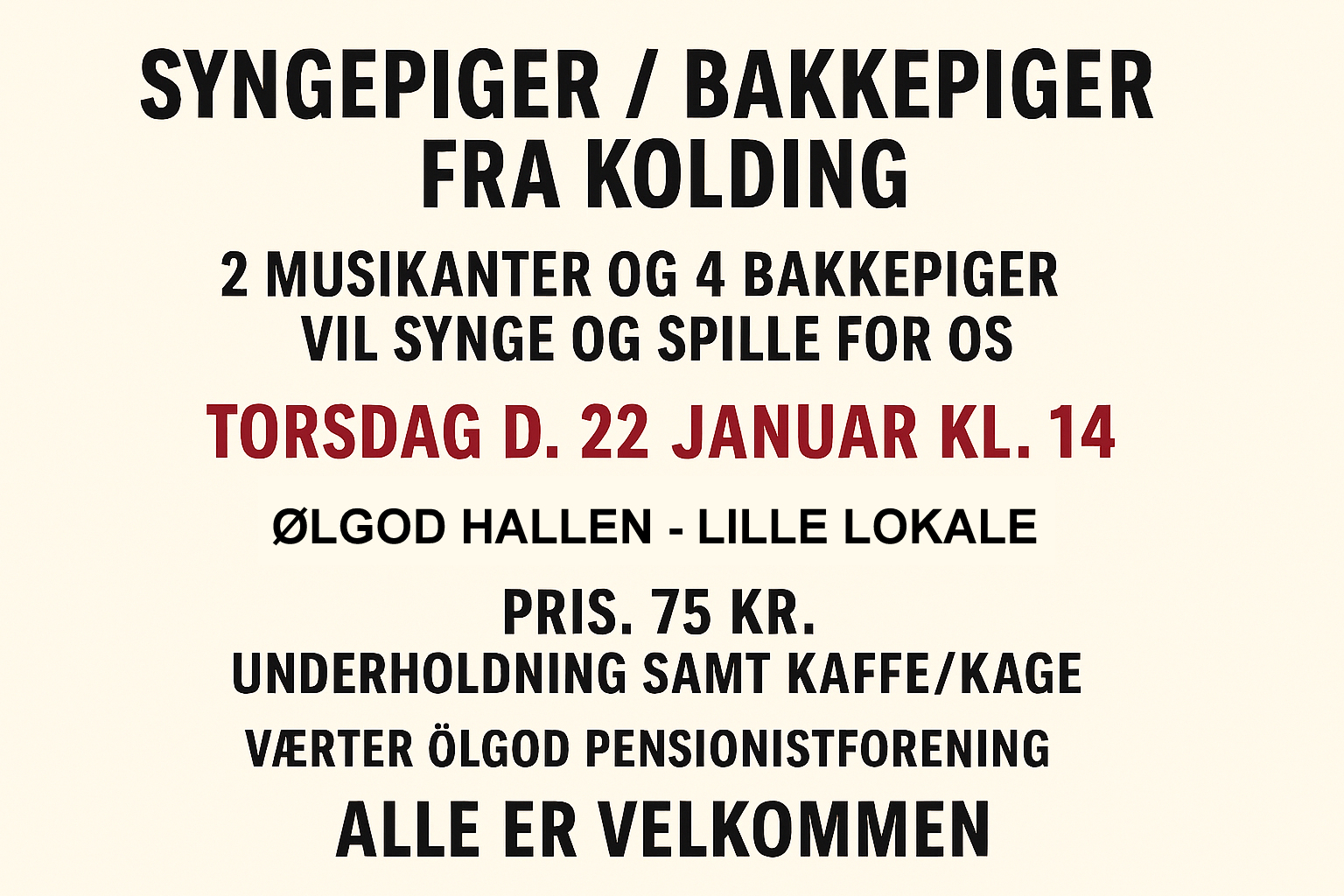 SYNGEPIGER/BAKKEPIGER FRA KOLDING GÆSTER ØLGOD