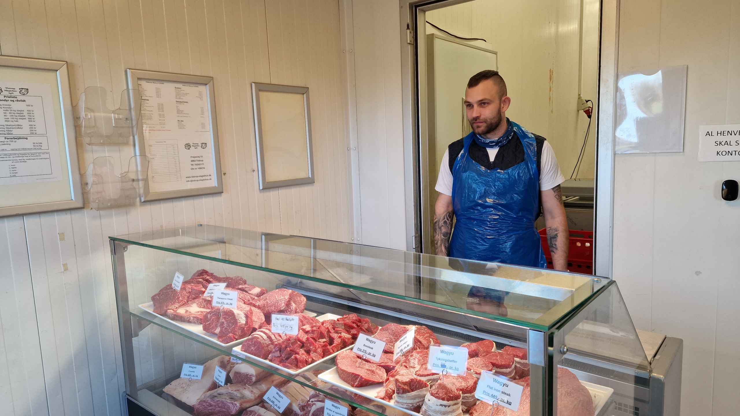 Stor aktivitet hos Tistrup Slagtehus på årets næstsidste dag