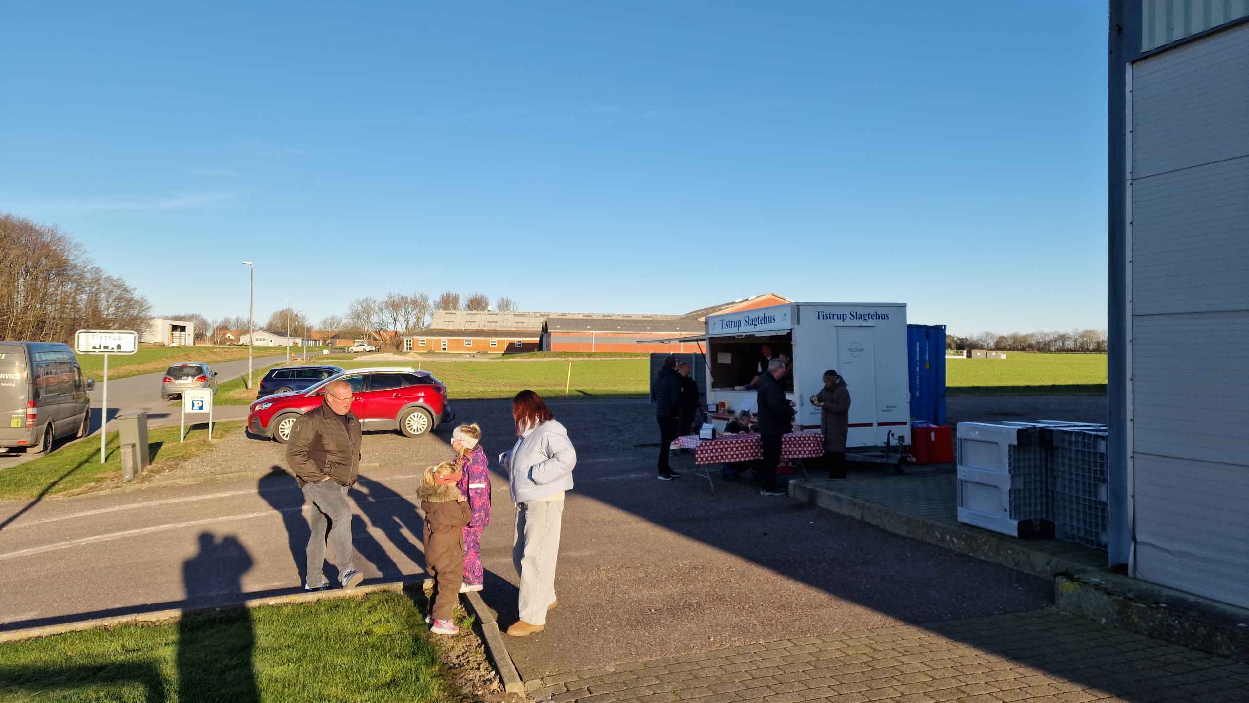 Stor aktivitet hos Tistrup Slagtehus på årets næstsidste dag