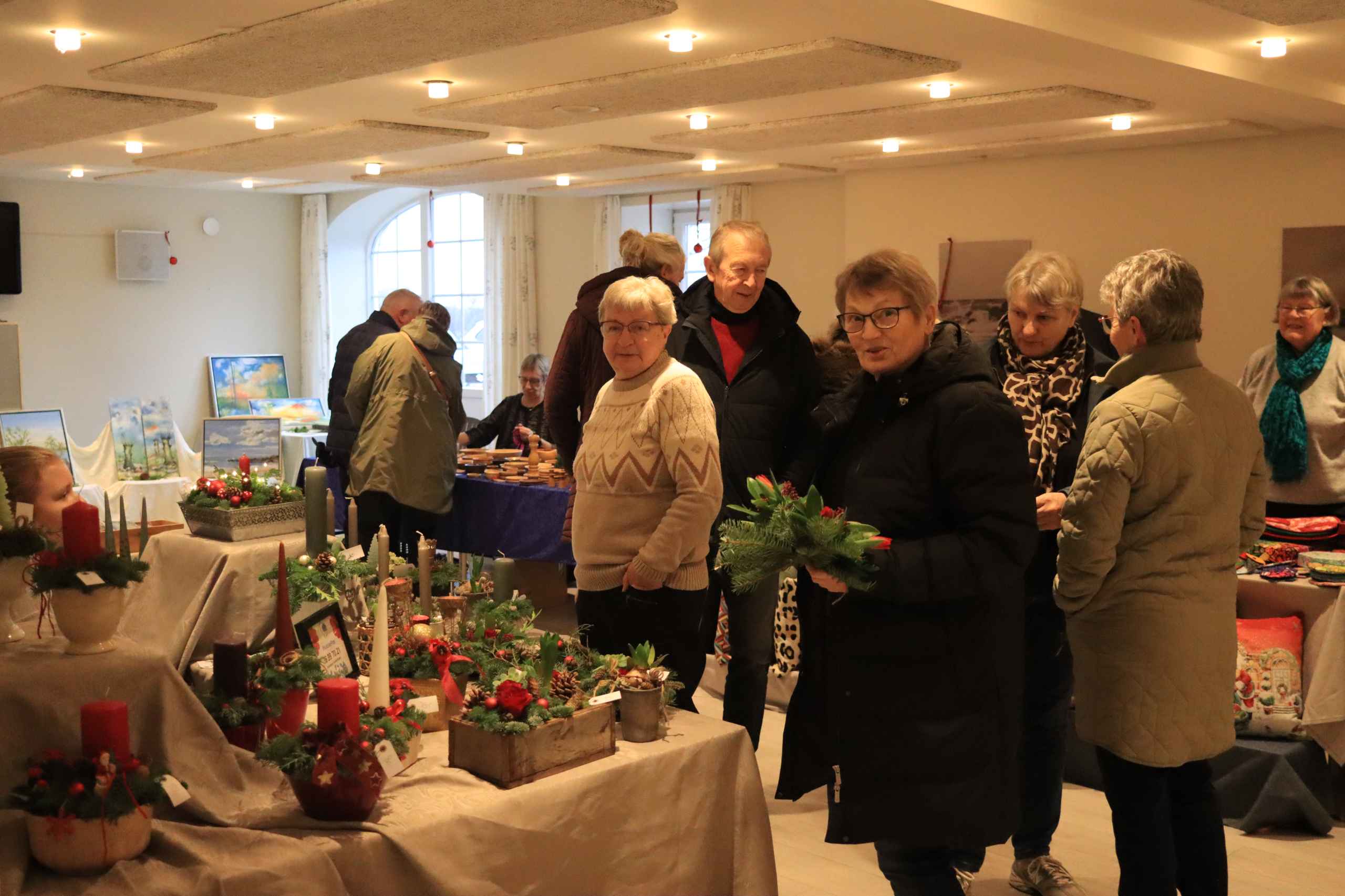 Mange nød julestemning på Axelgaard