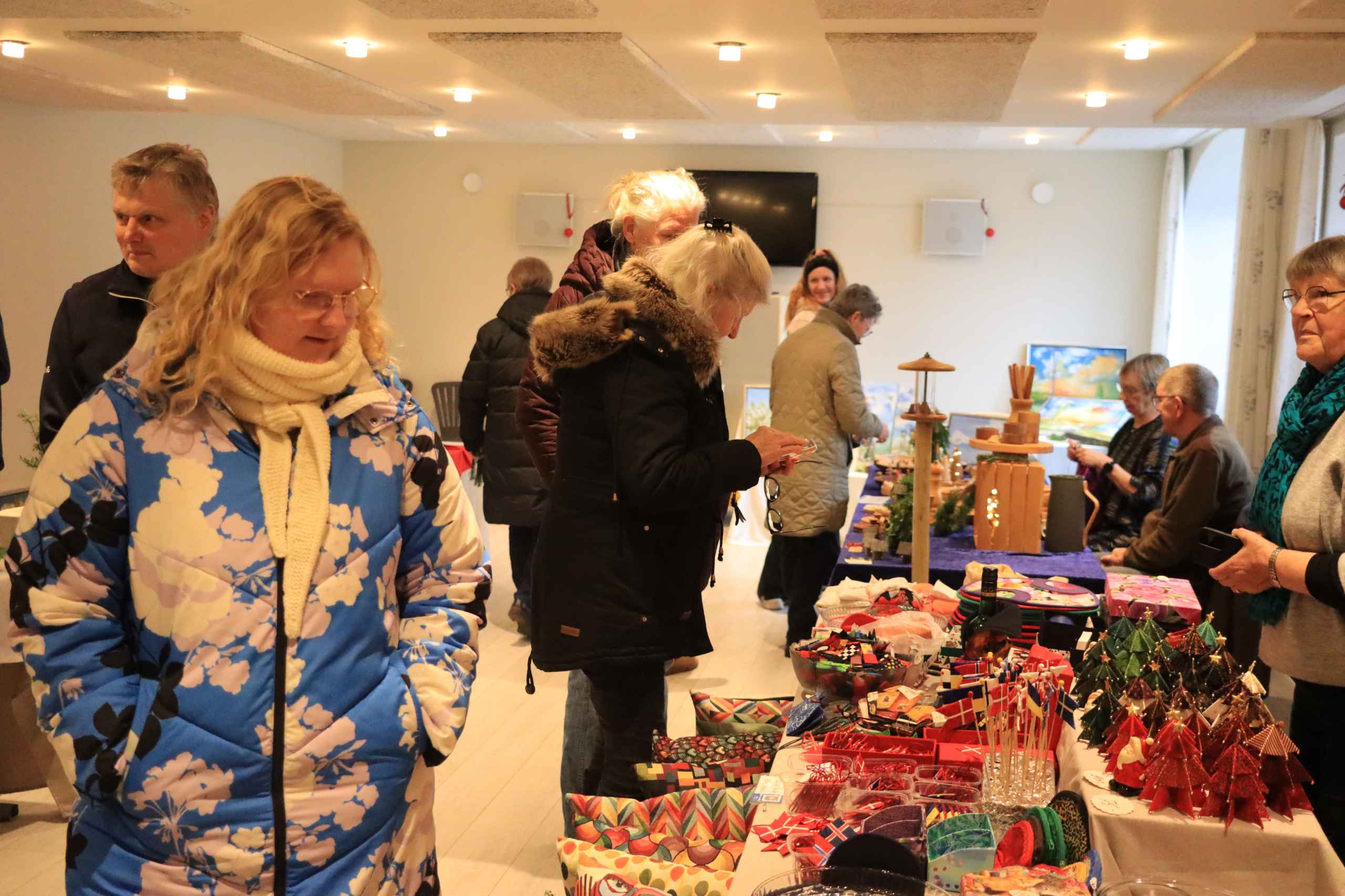 Mange nød julestemning på Axelgaard