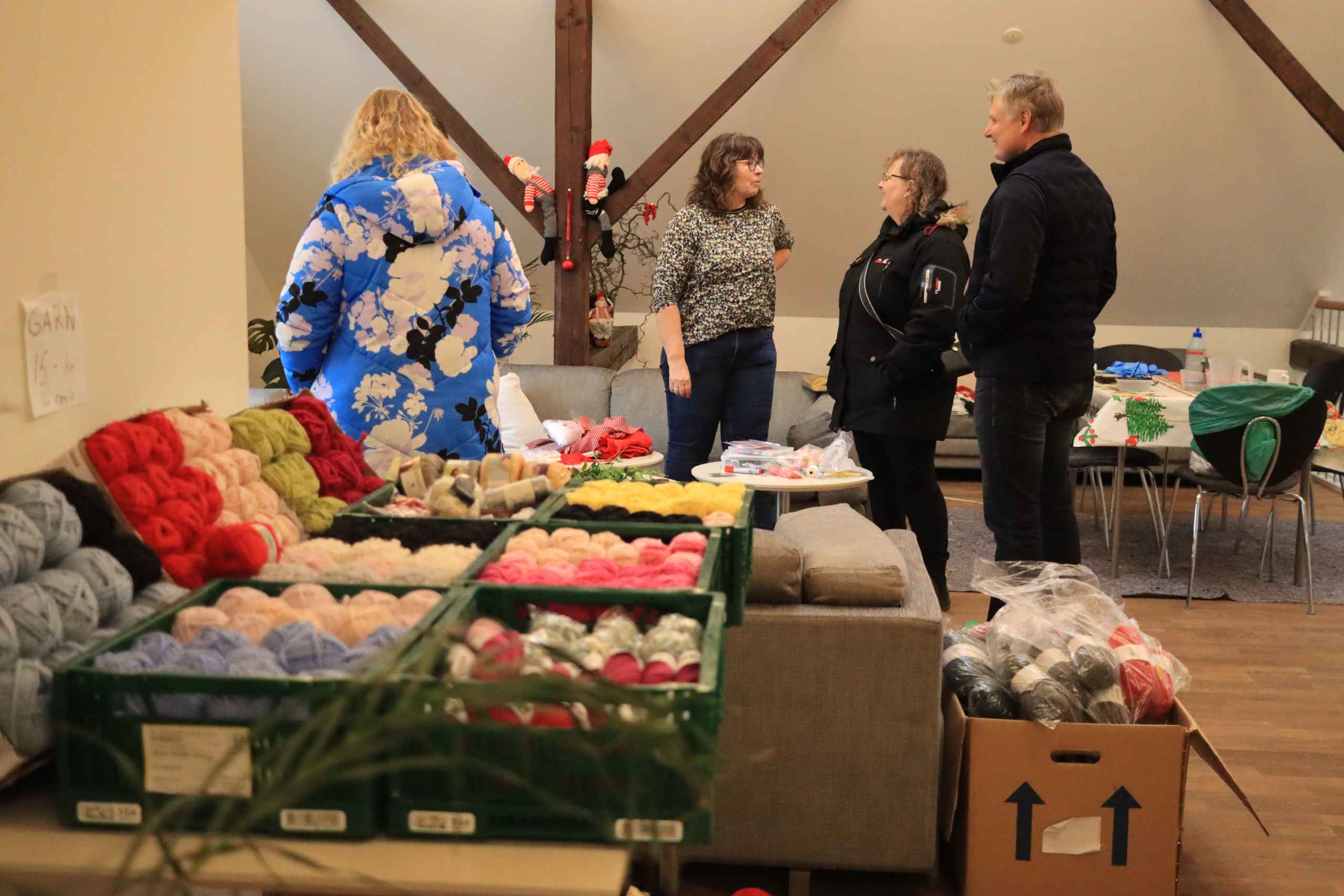 Mange nød julestemning på Axelgaard