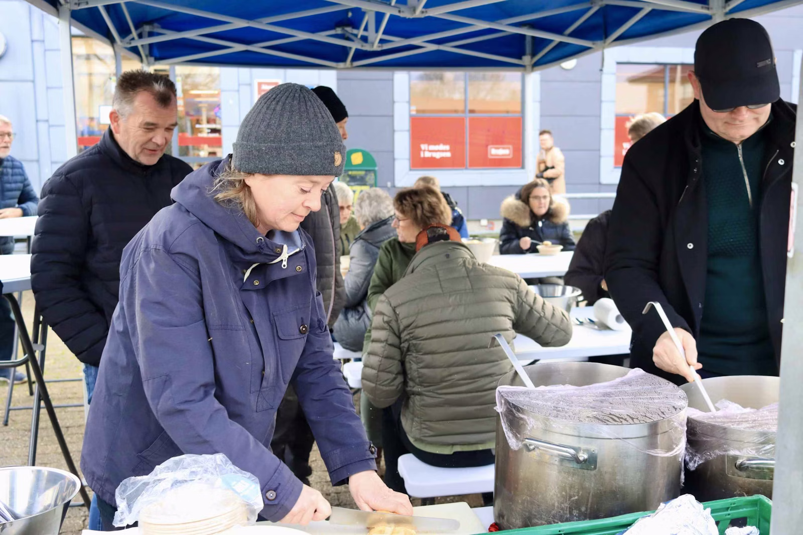 Medlemslørdag med suppe og sponsorat