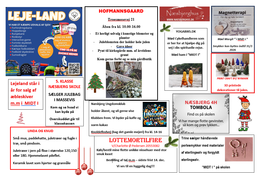 Jul i Næsbjerg den 7. december 2025
