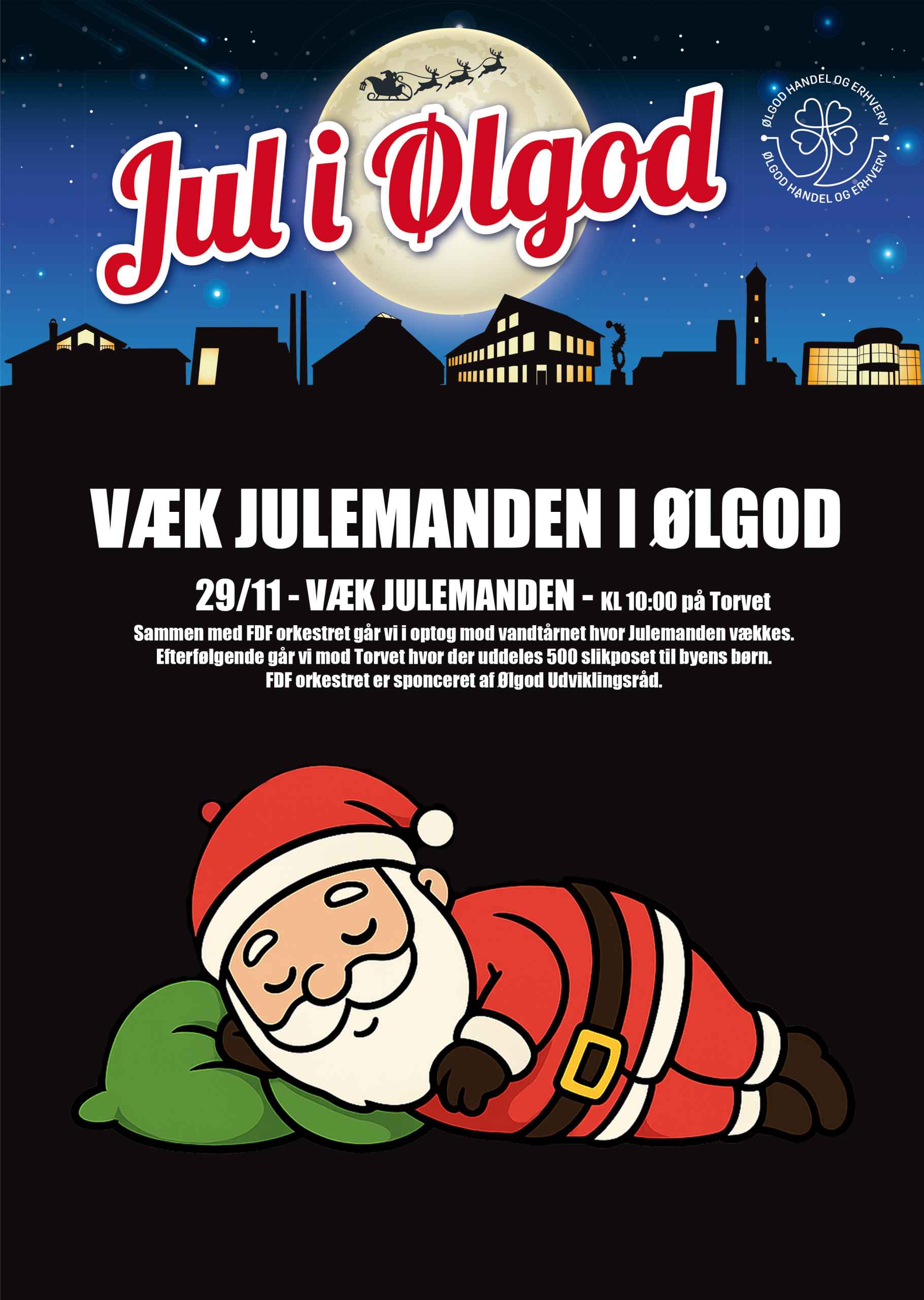 Væk julemanden i Ølgod